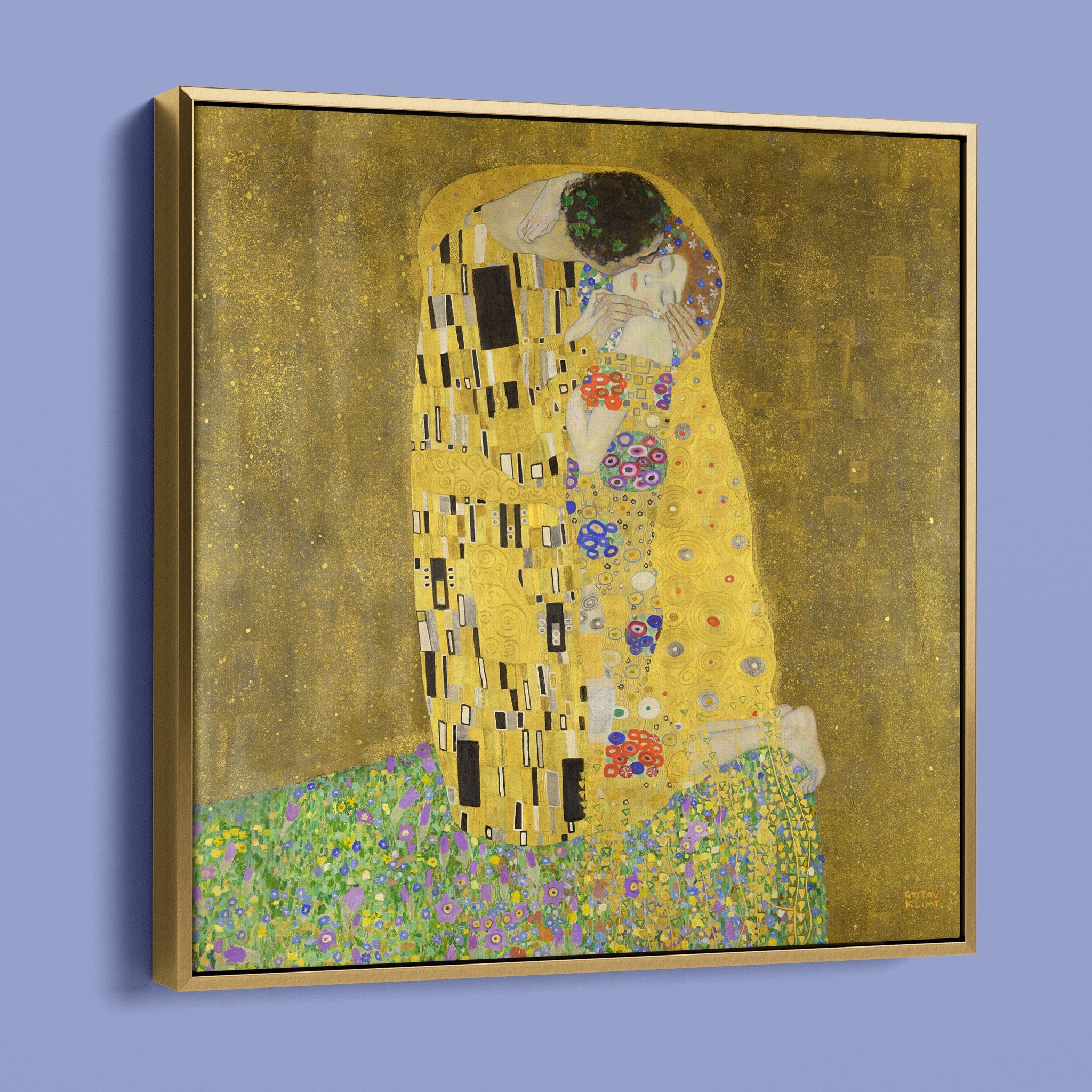 The Kiss by Gustav Klimt - Extended