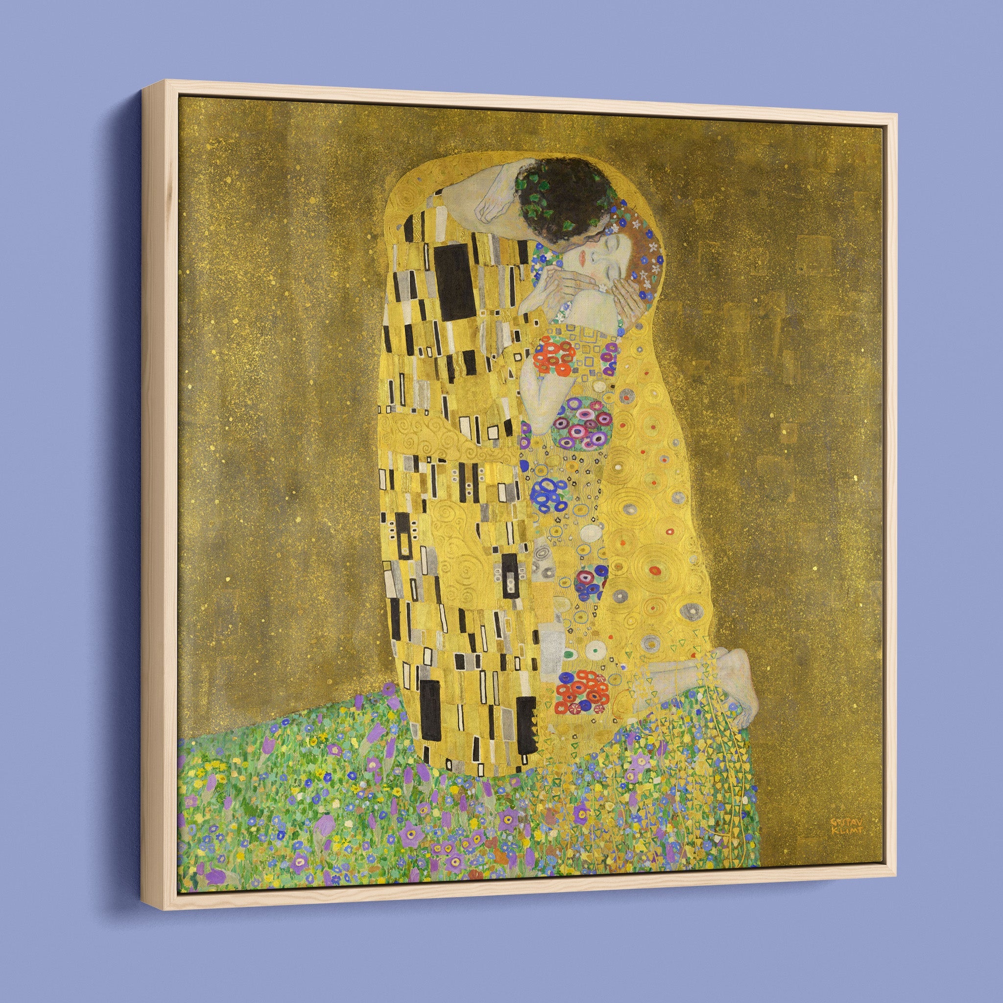 The Kiss by Gustav Klimt - Extended