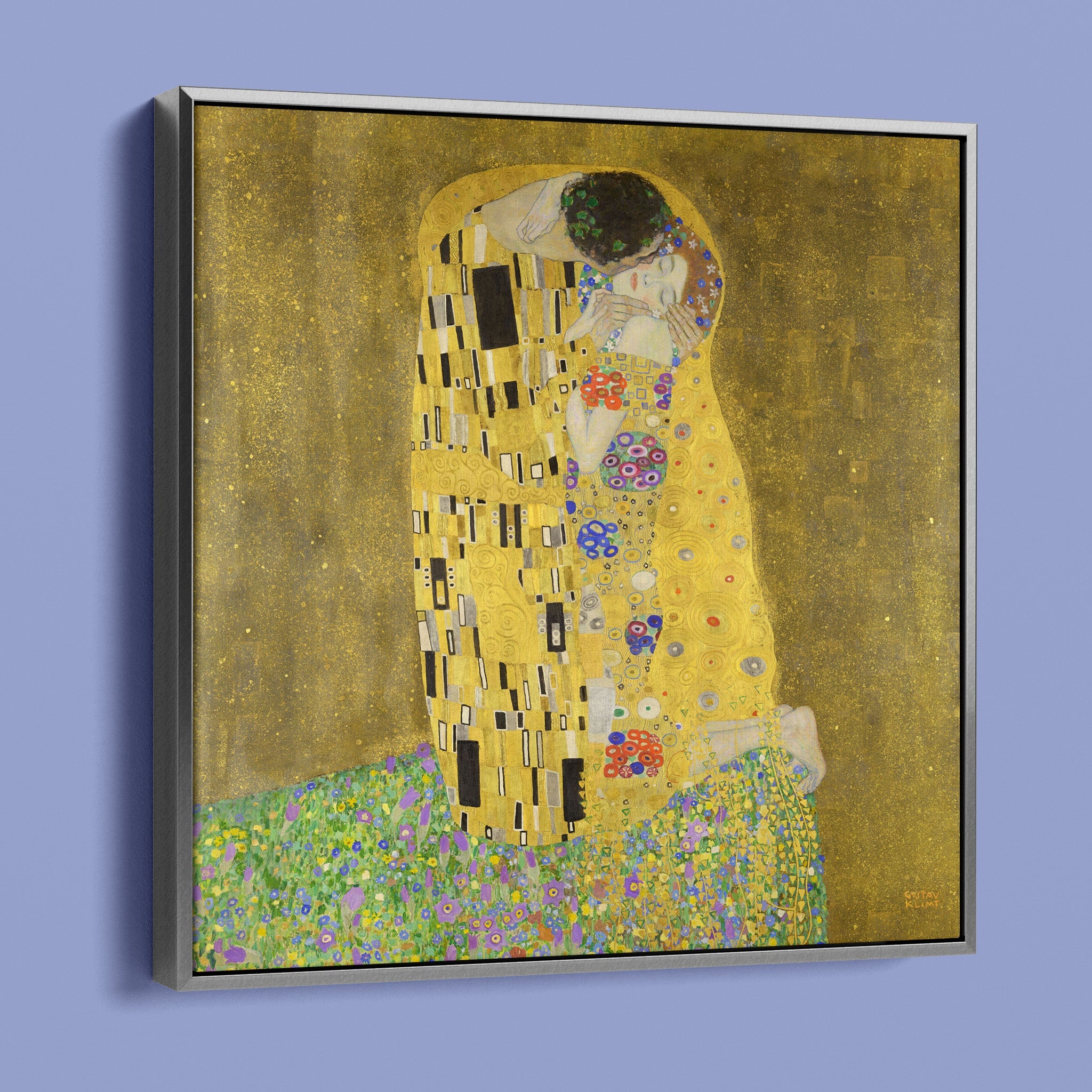 The Kiss by Gustav Klimt - Extended