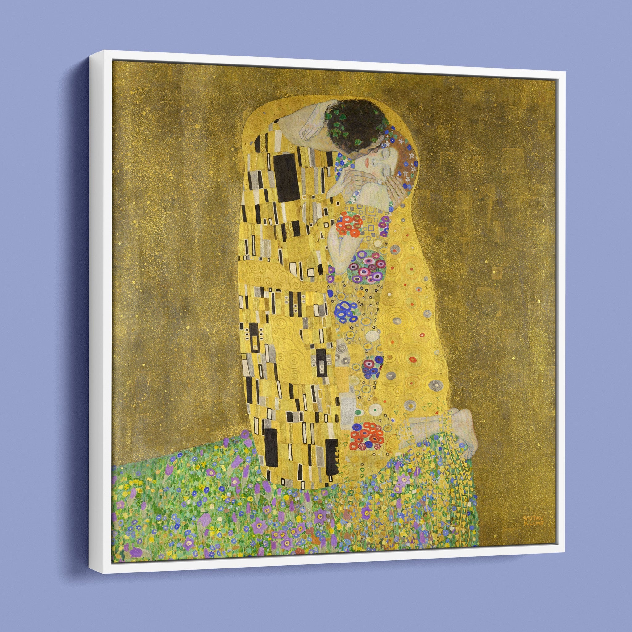 The Kiss by Gustav Klimt - Extended