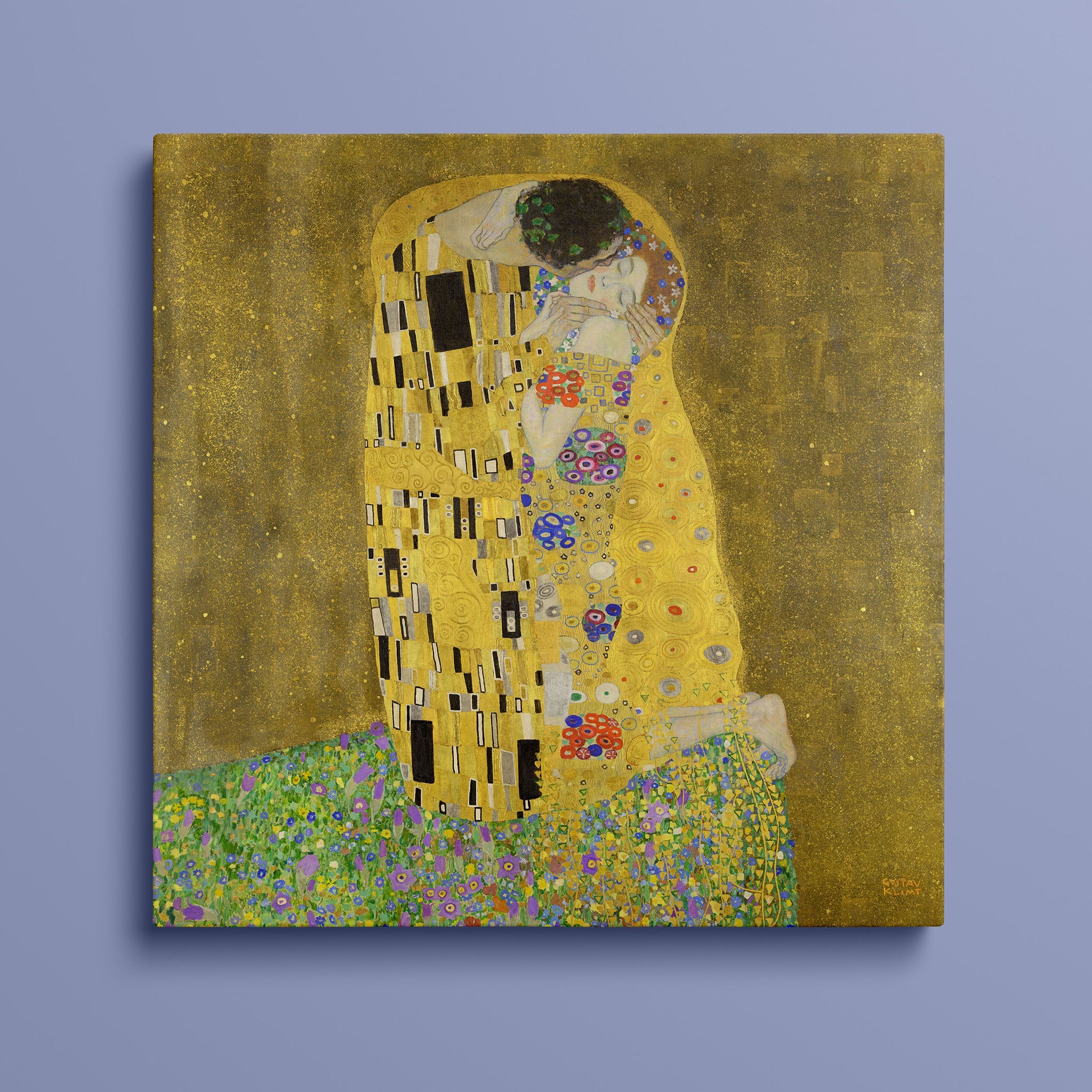 The Kiss by Gustav Klimt - Extended