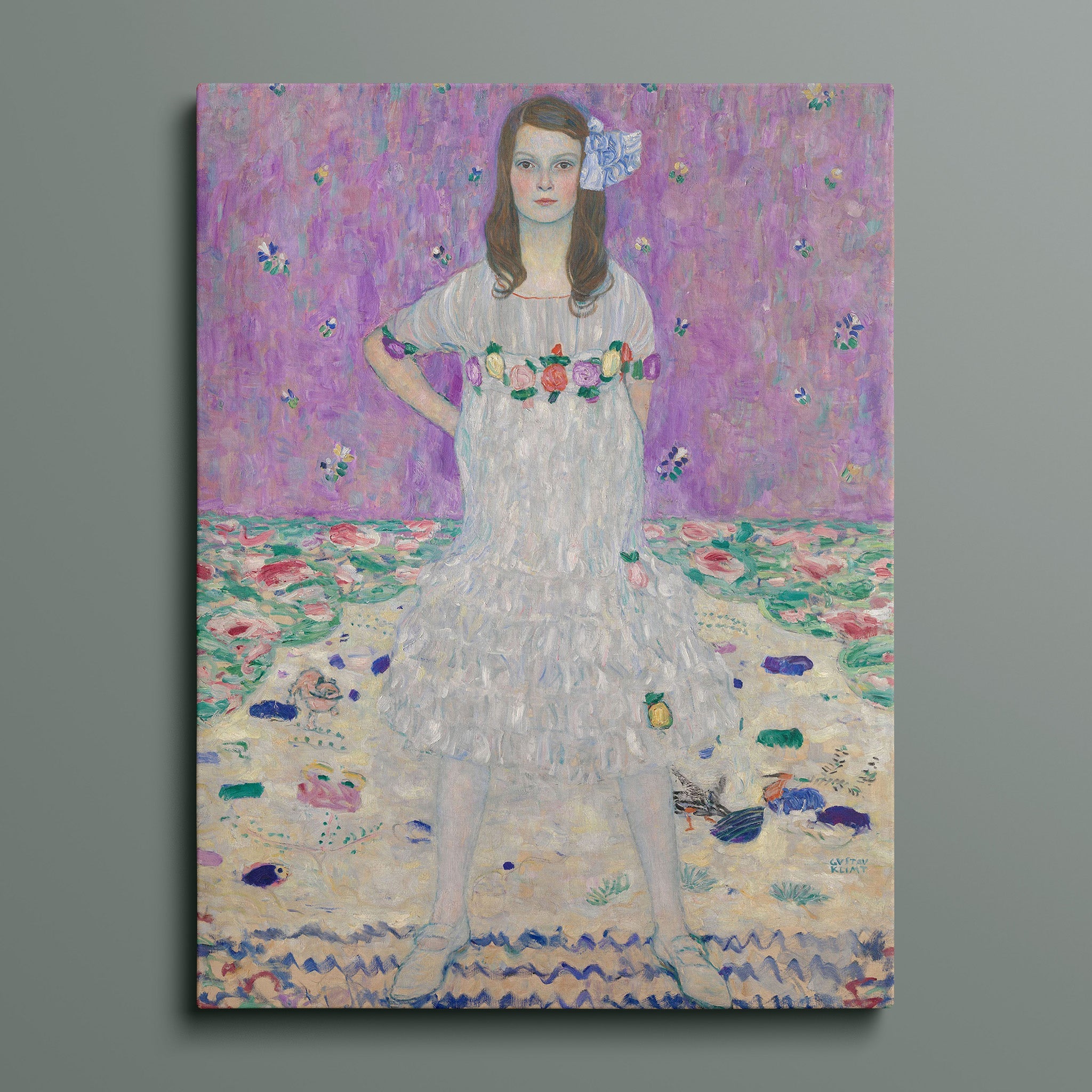 Mäda Primavesi by Gustav Klimt