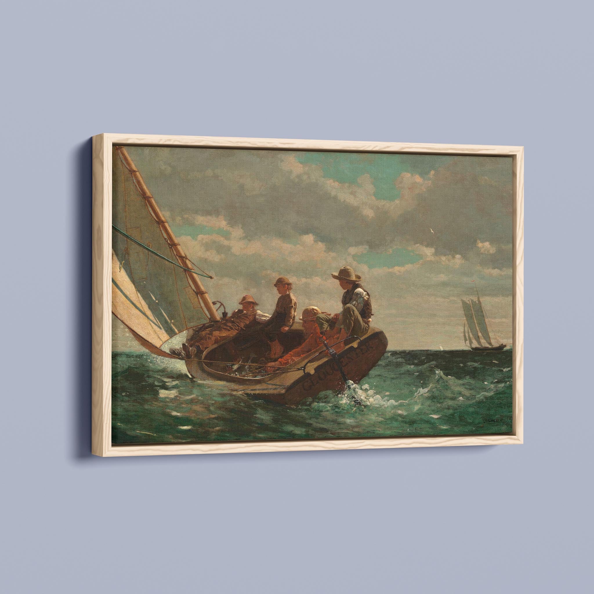 Breezing Up - A Fair Wind by Winslow Homer