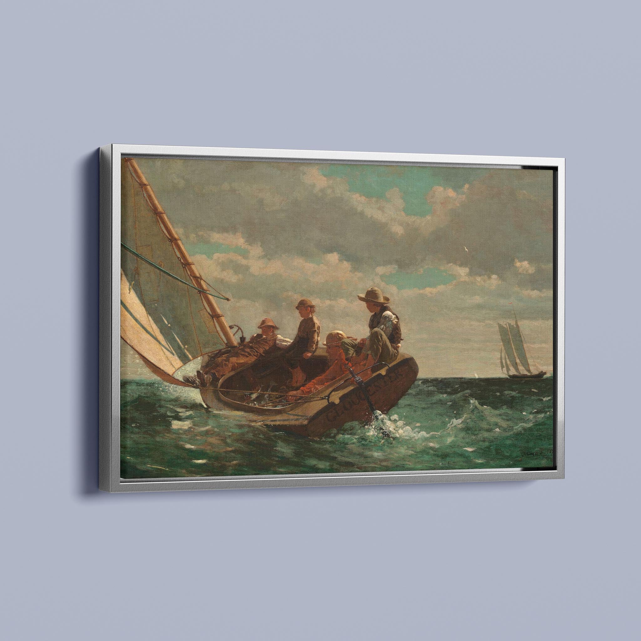 Breezing Up - A Fair Wind by Winslow Homer