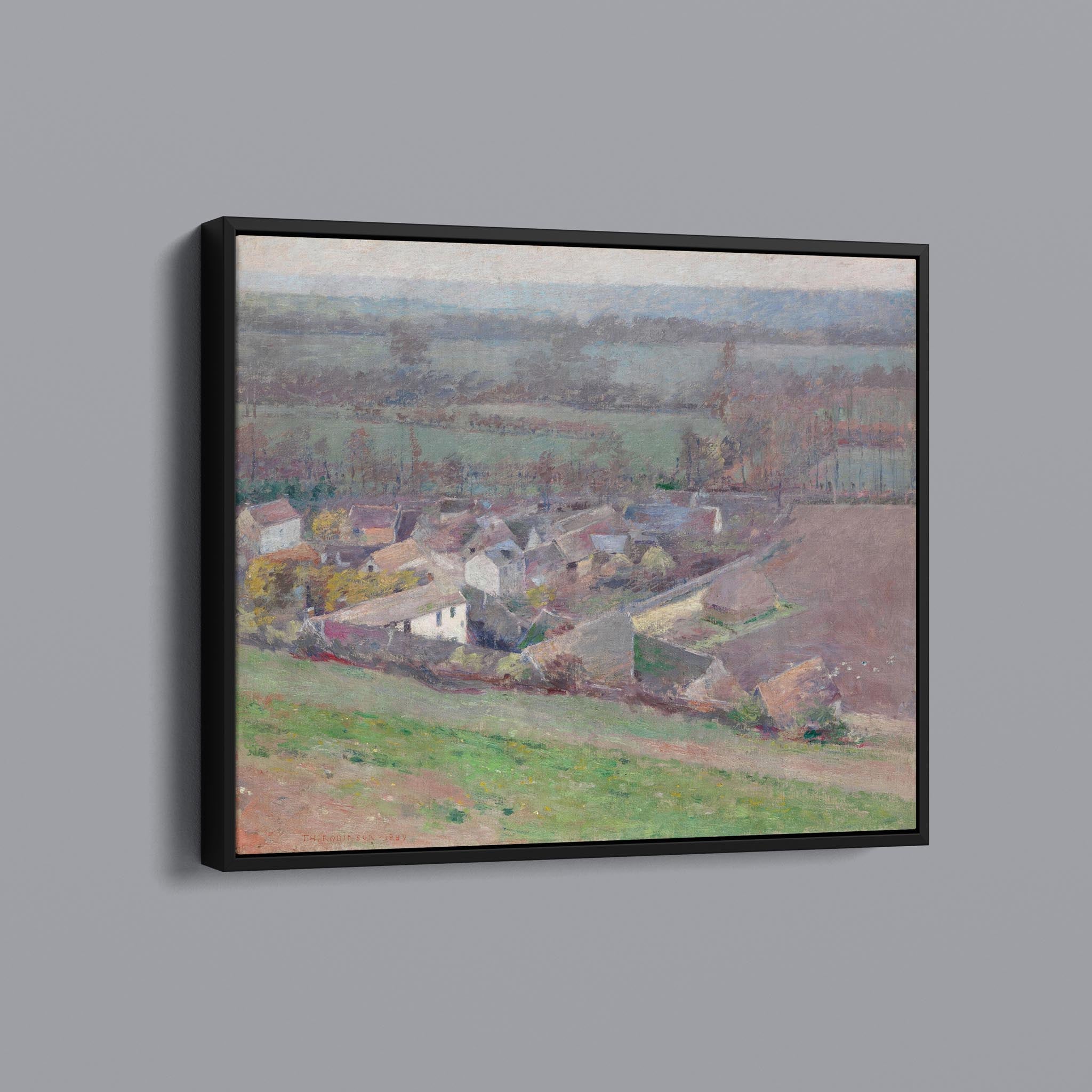 A Bird's Eye View - 1889 by Theodore Robinson