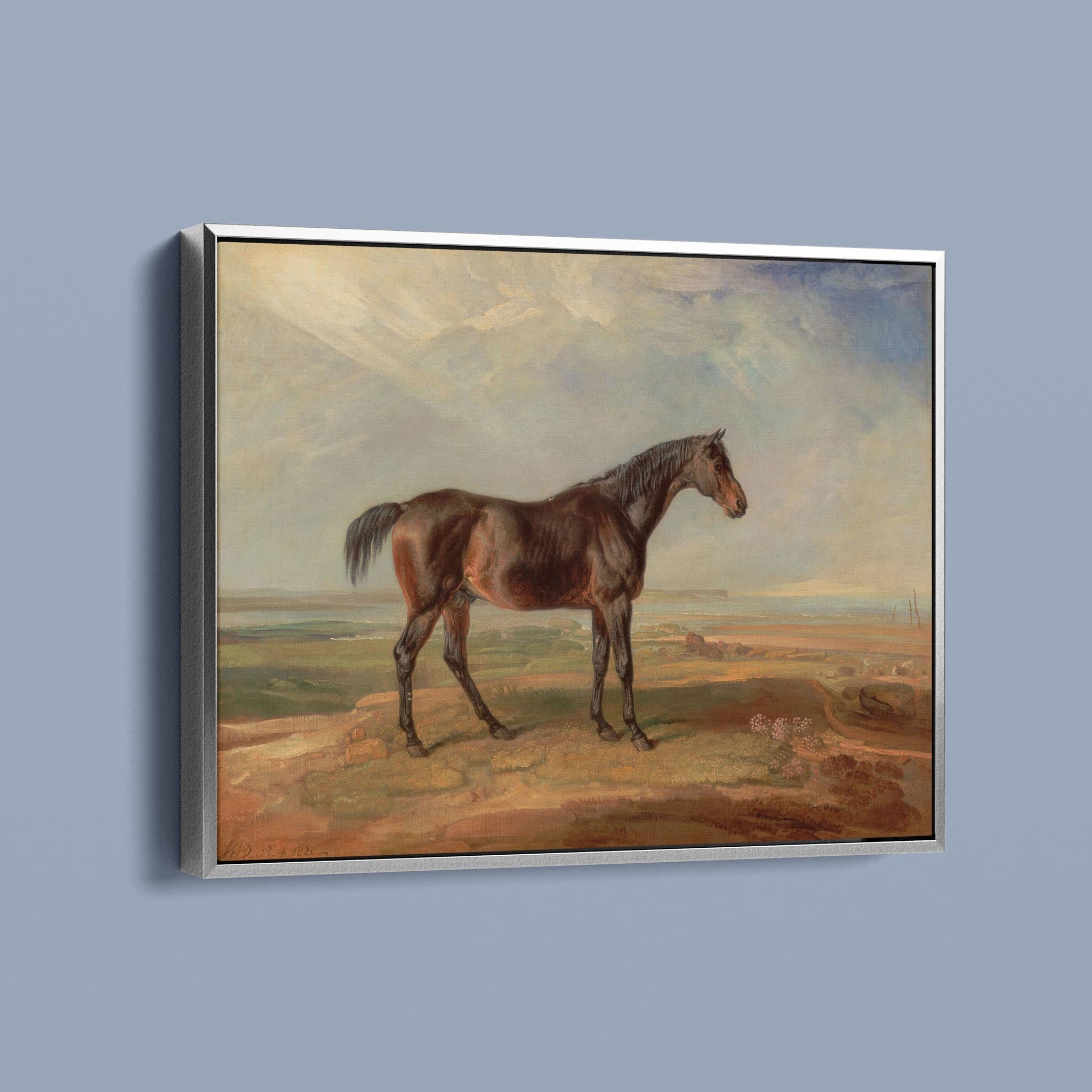 Vintage Horse Painting