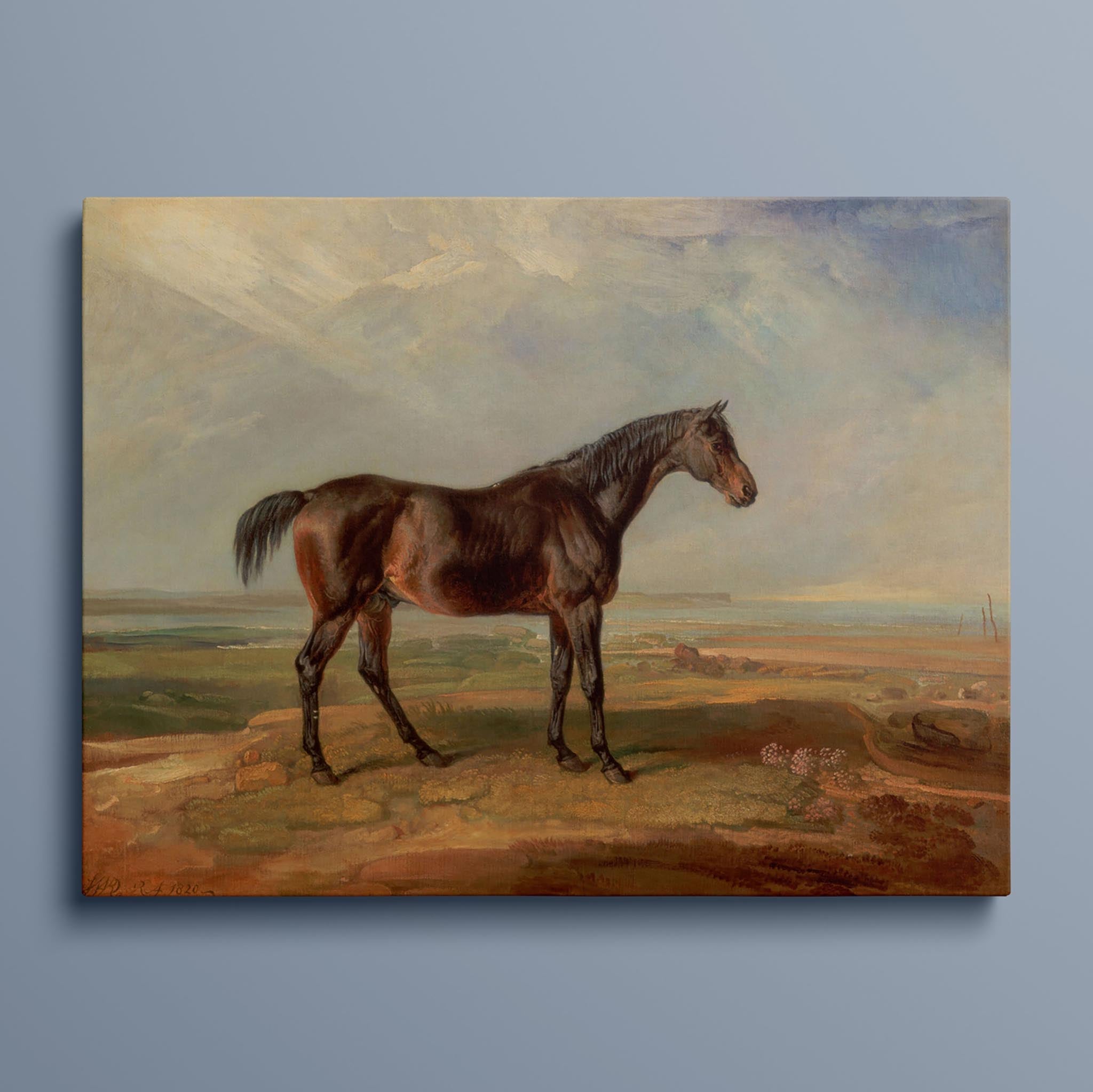 Vintage Horse Painting