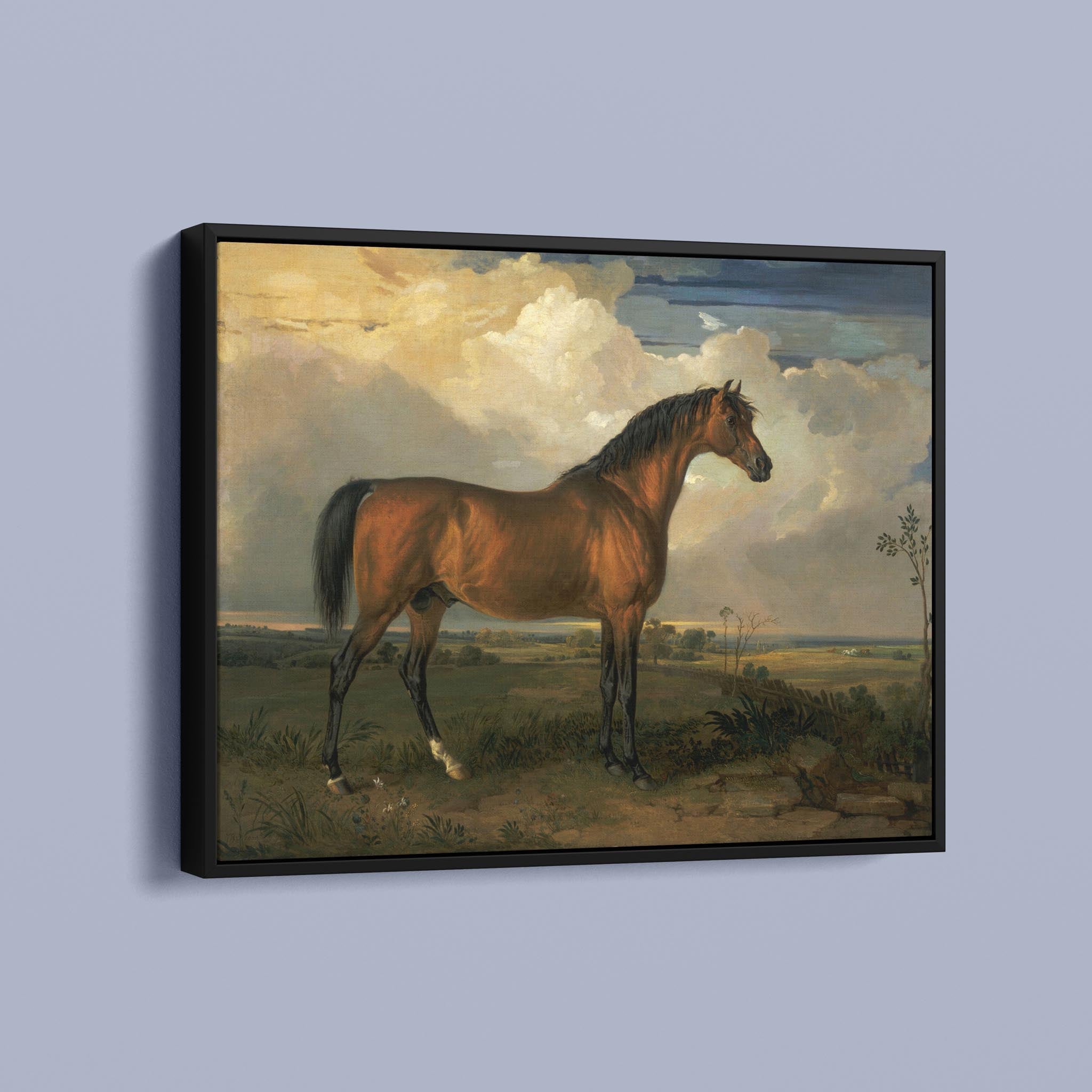 Vintage Horse Painting