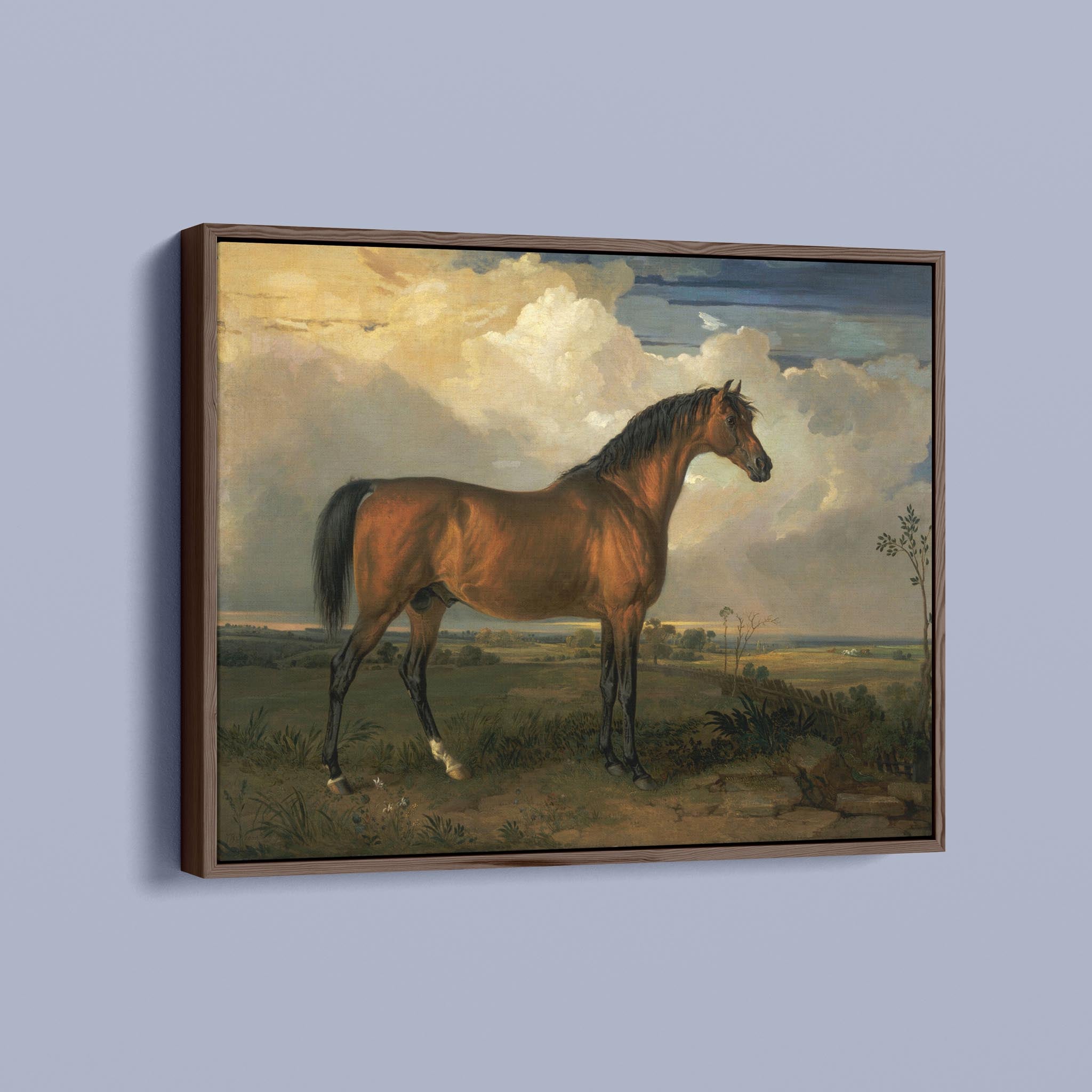 Vintage Horse Painting