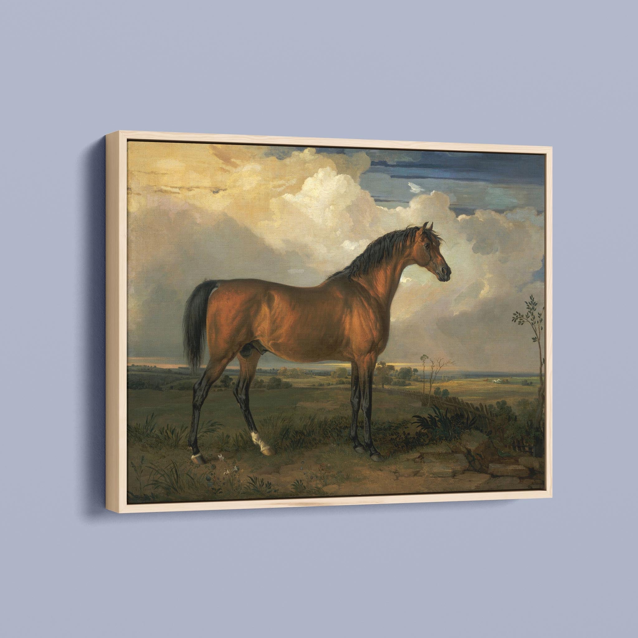 Vintage Horse Painting
