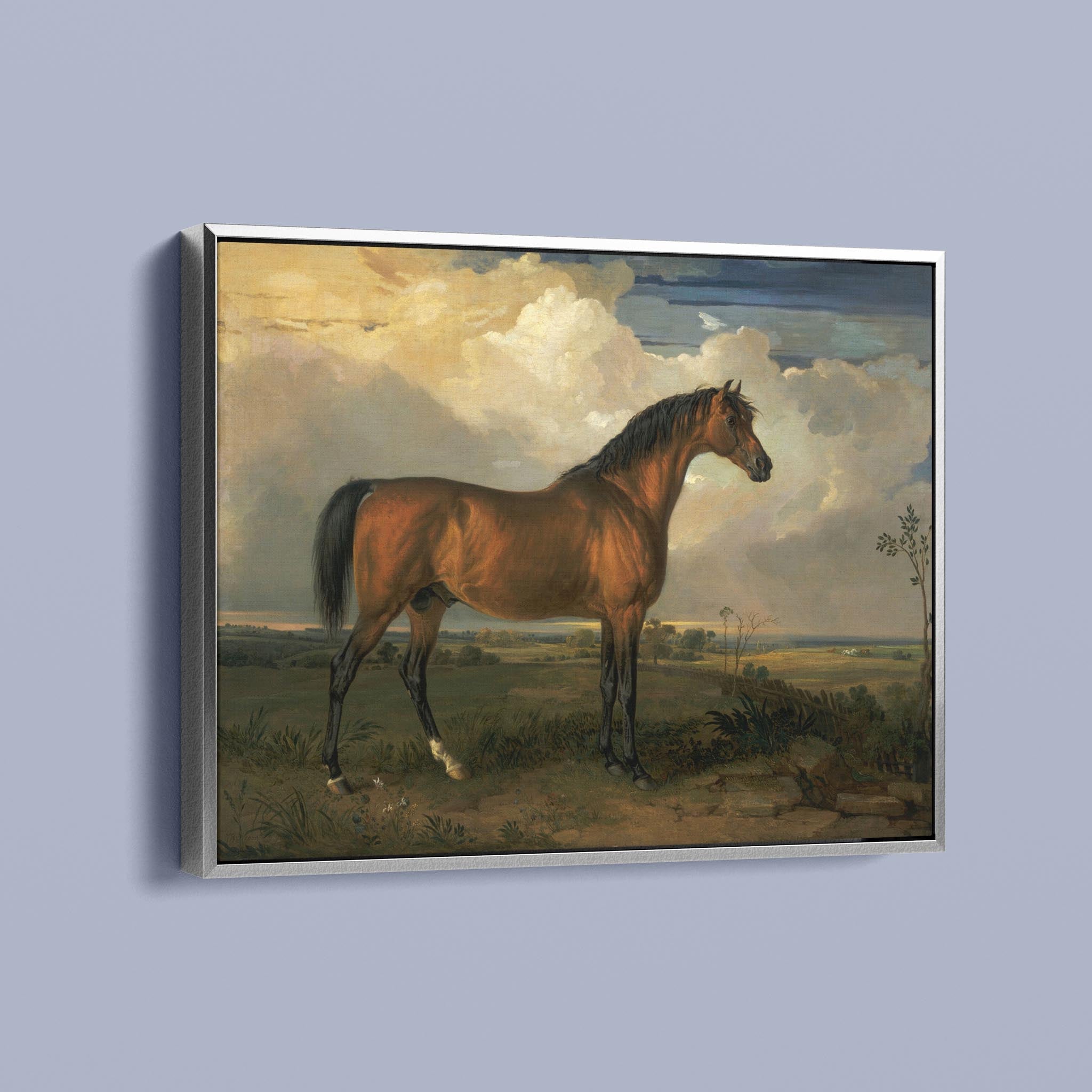 Vintage Horse Painting