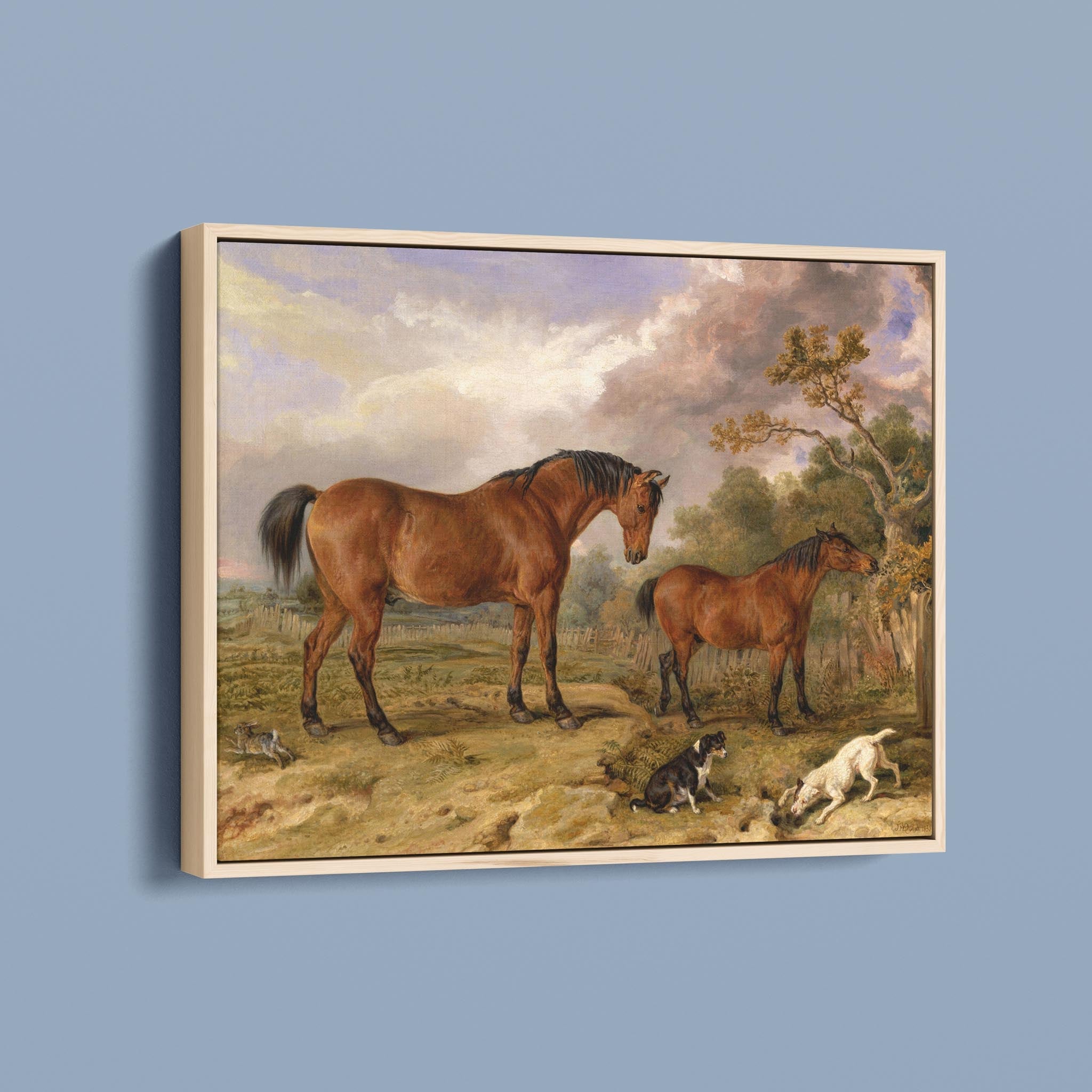 Vintage Horse Painting