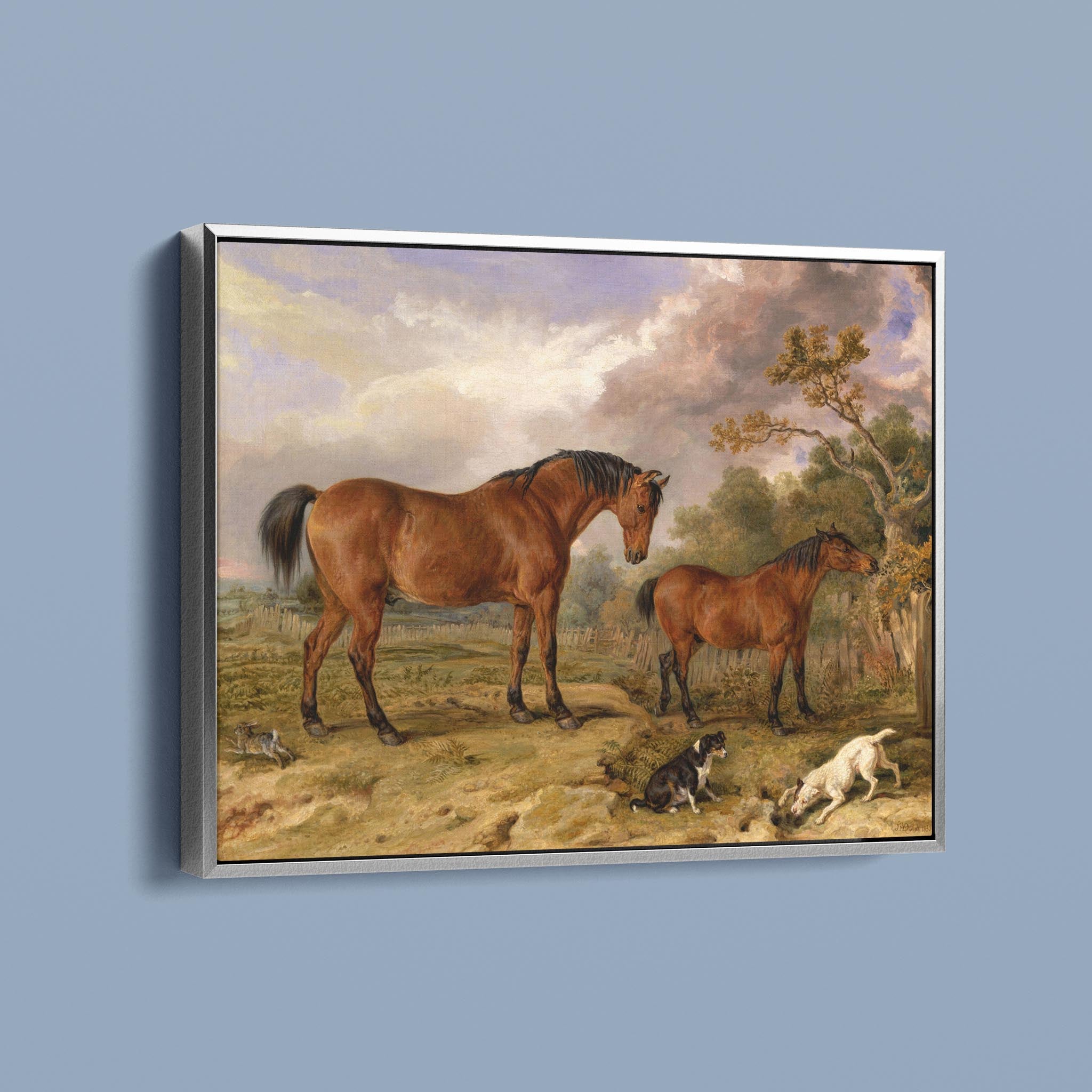Vintage Horse Painting