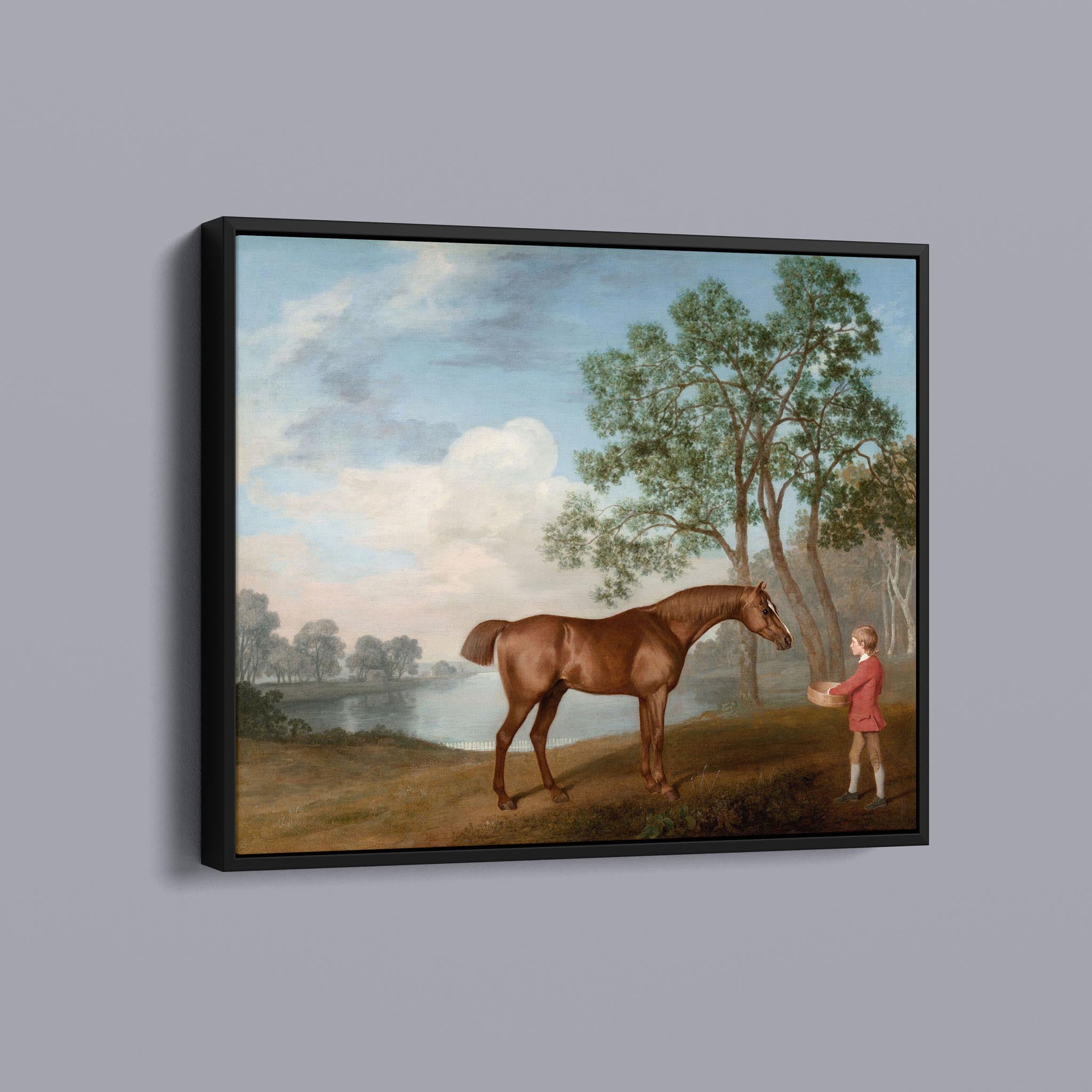 Vintage Horse Painting
