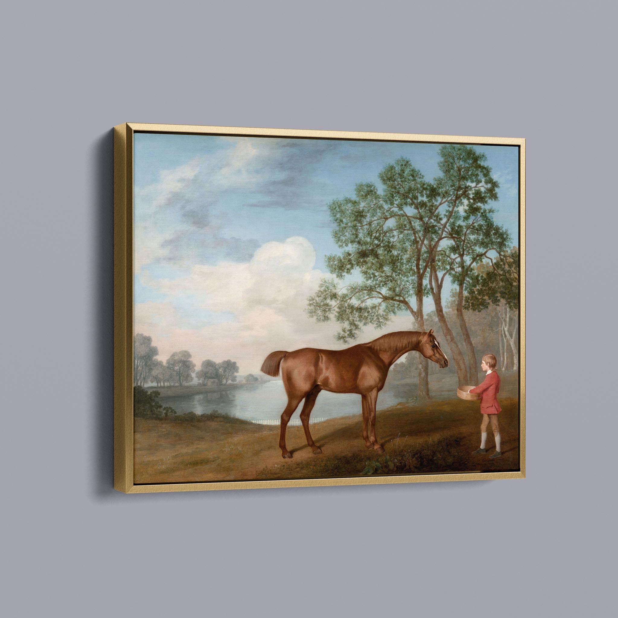 Vintage Horse Painting
