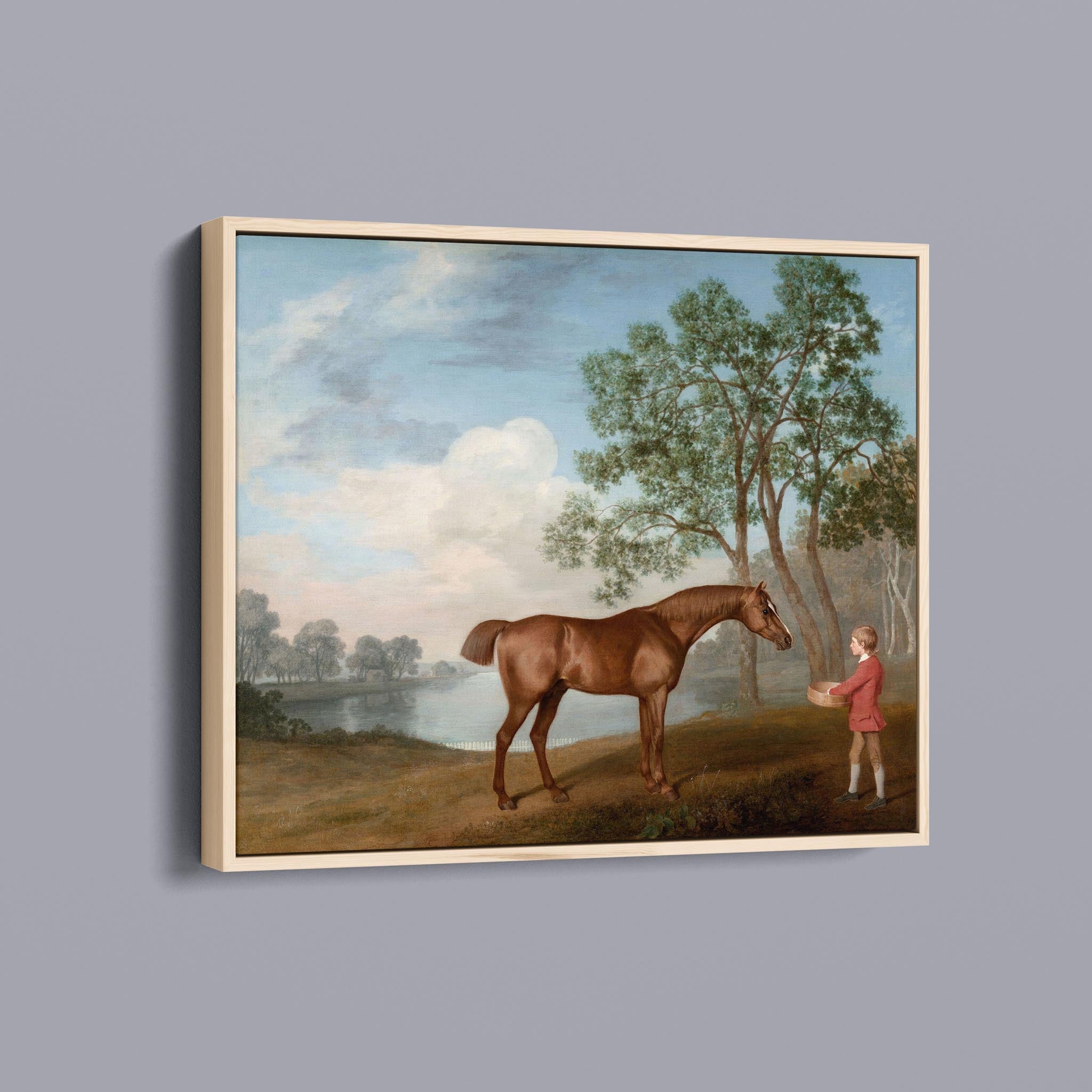 Vintage Horse Painting