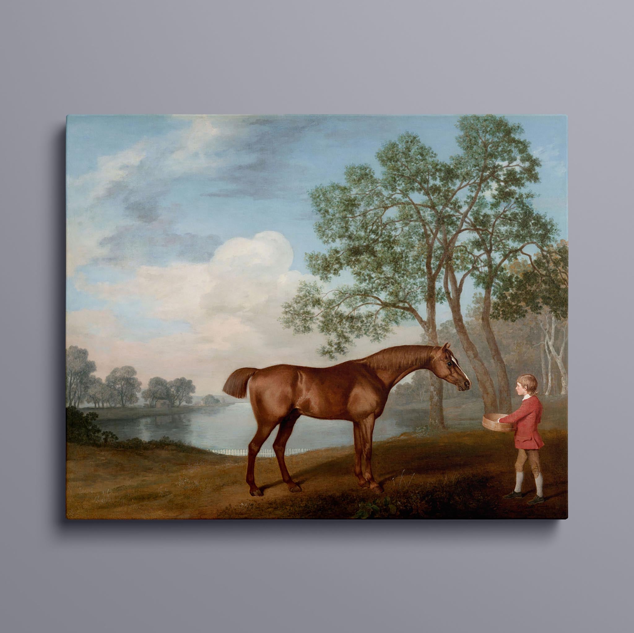 Vintage Horse Painting