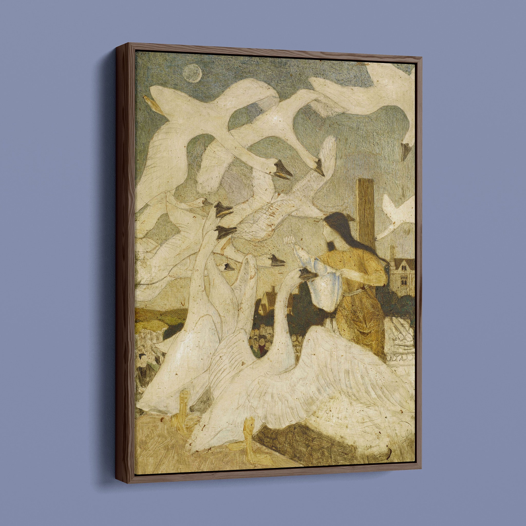 The Wild Swans - Twelve Brothers Turned Into Swans by Arthur Joseph Gaskin