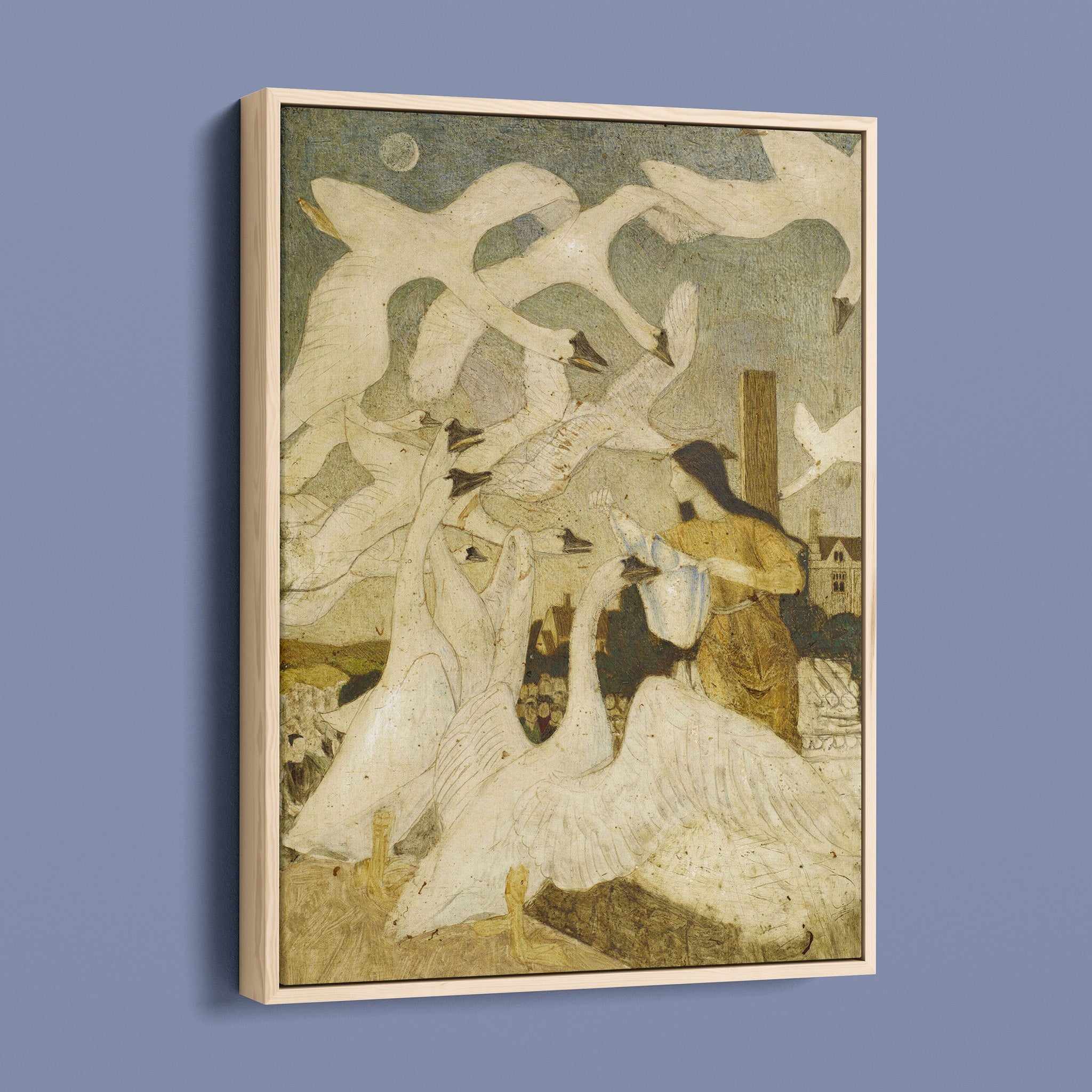 The Wild Swans - Twelve Brothers Turned Into Swans by Arthur Joseph Gaskin