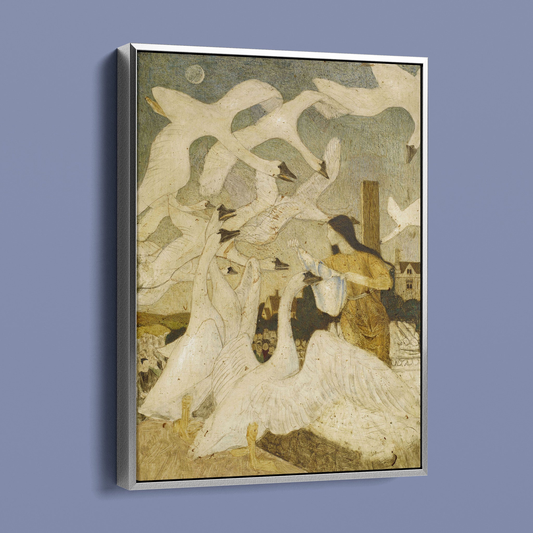 The Wild Swans - Twelve Brothers Turned Into Swans by Arthur Joseph Gaskin