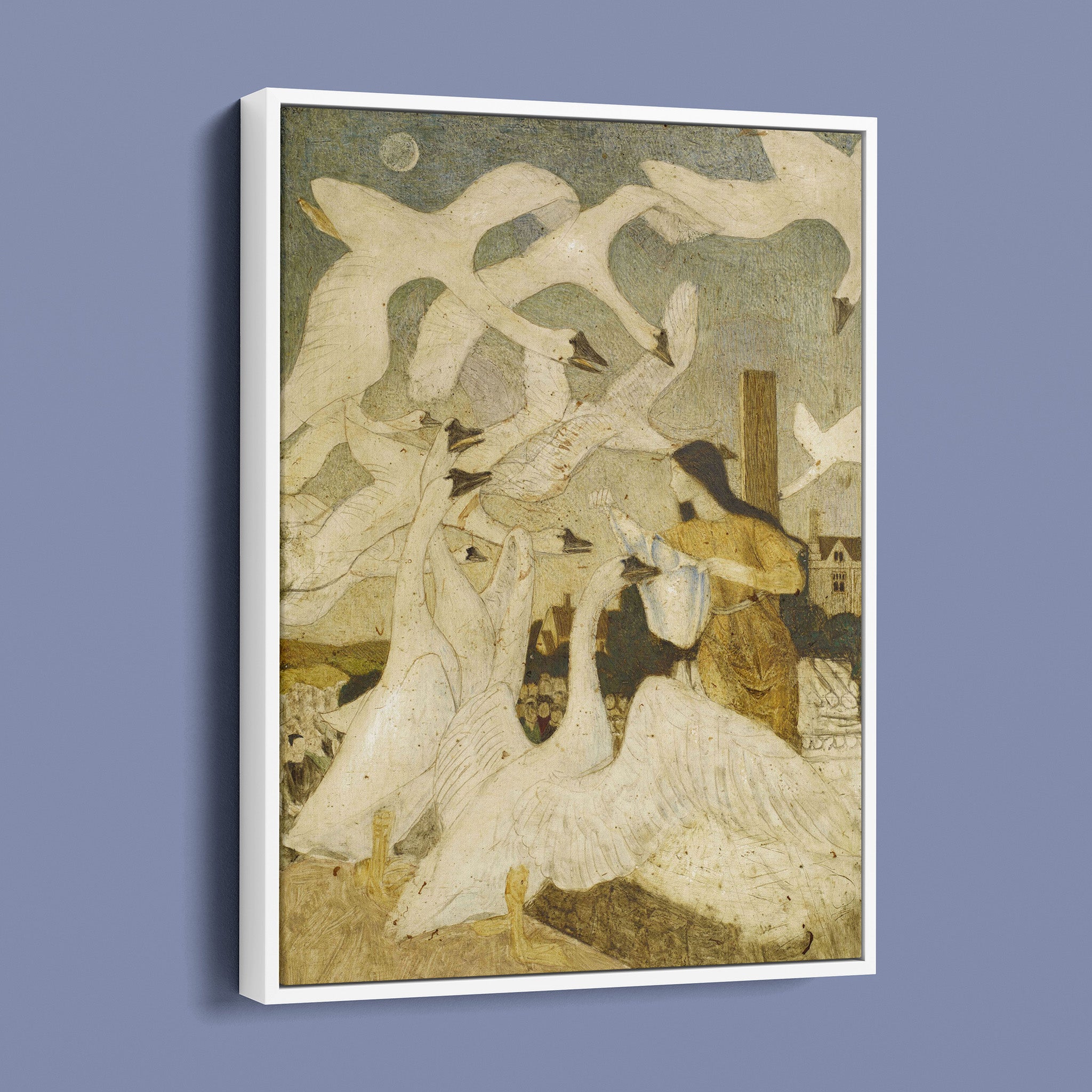 The Wild Swans - Twelve Brothers Turned Into Swans by Arthur Joseph Gaskin