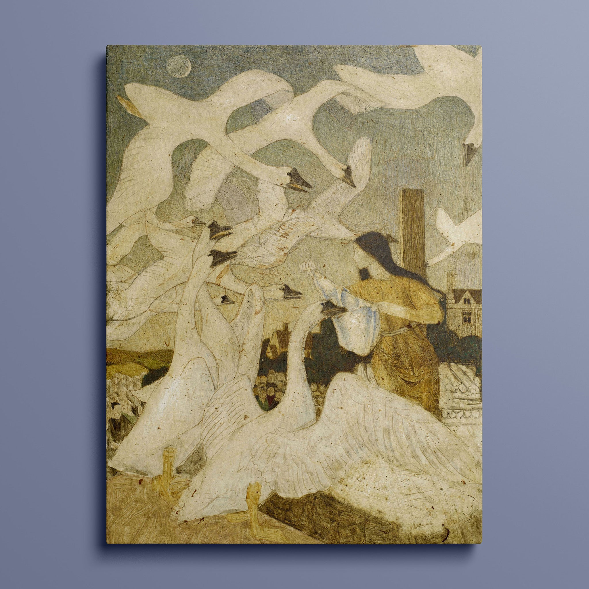 The Wild Swans - Twelve Brothers Turned Into Swans by Arthur Joseph Gaskin