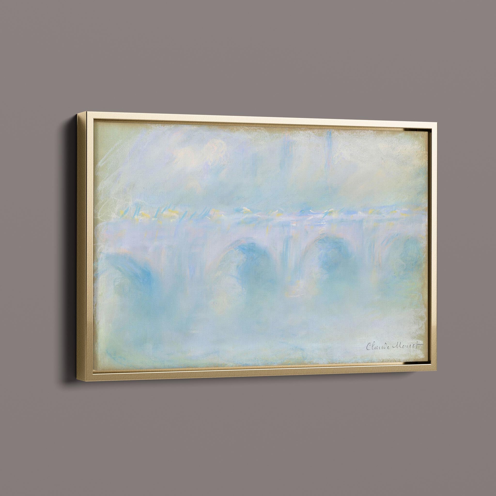 Waterloo Bridge London at Sunset by Claude Monet