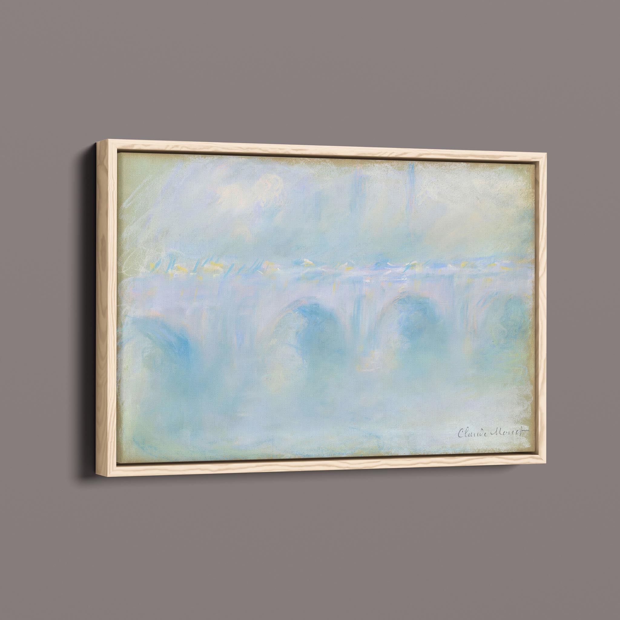 Waterloo Bridge London at Sunset by Claude Monet