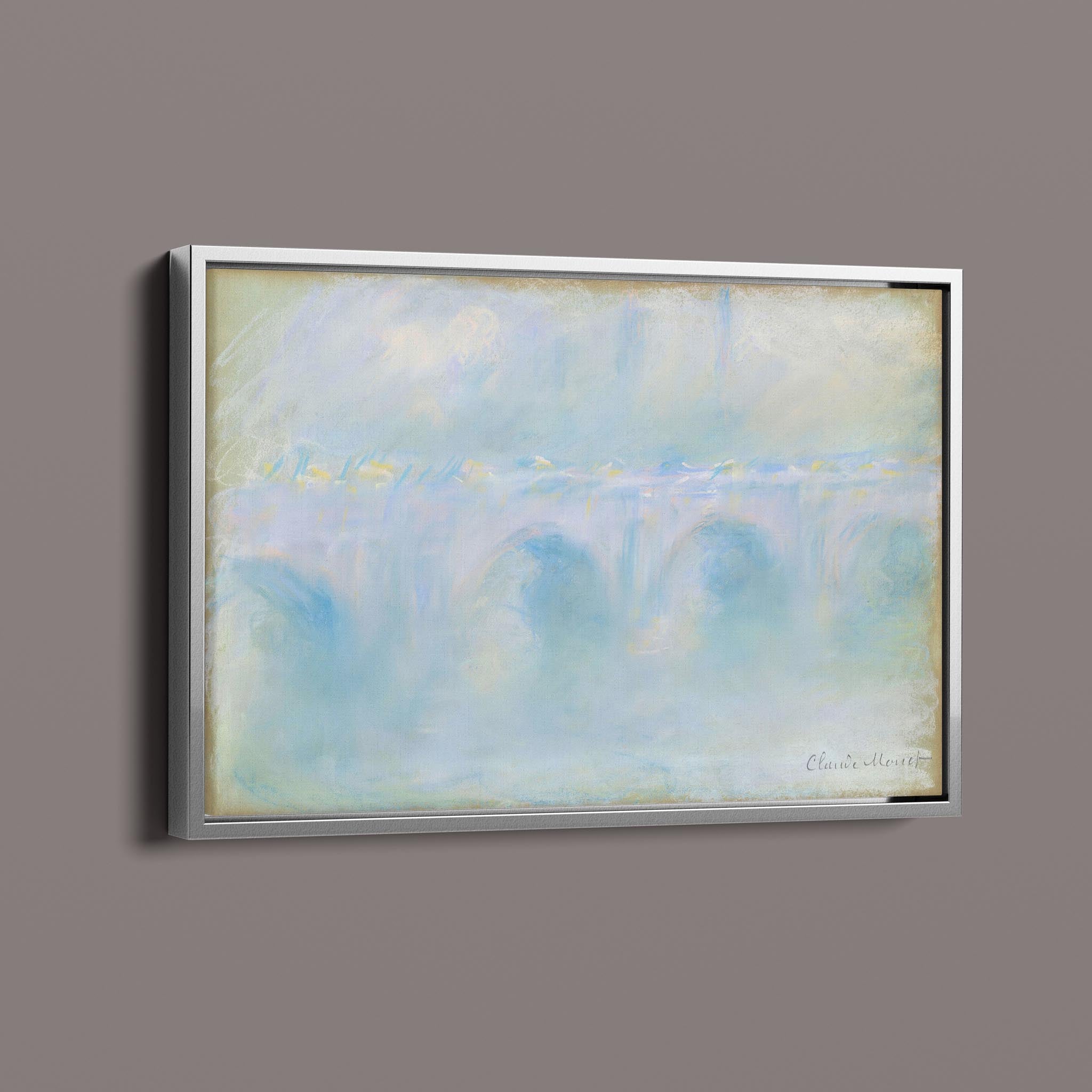 Waterloo Bridge London at Sunset by Claude Monet