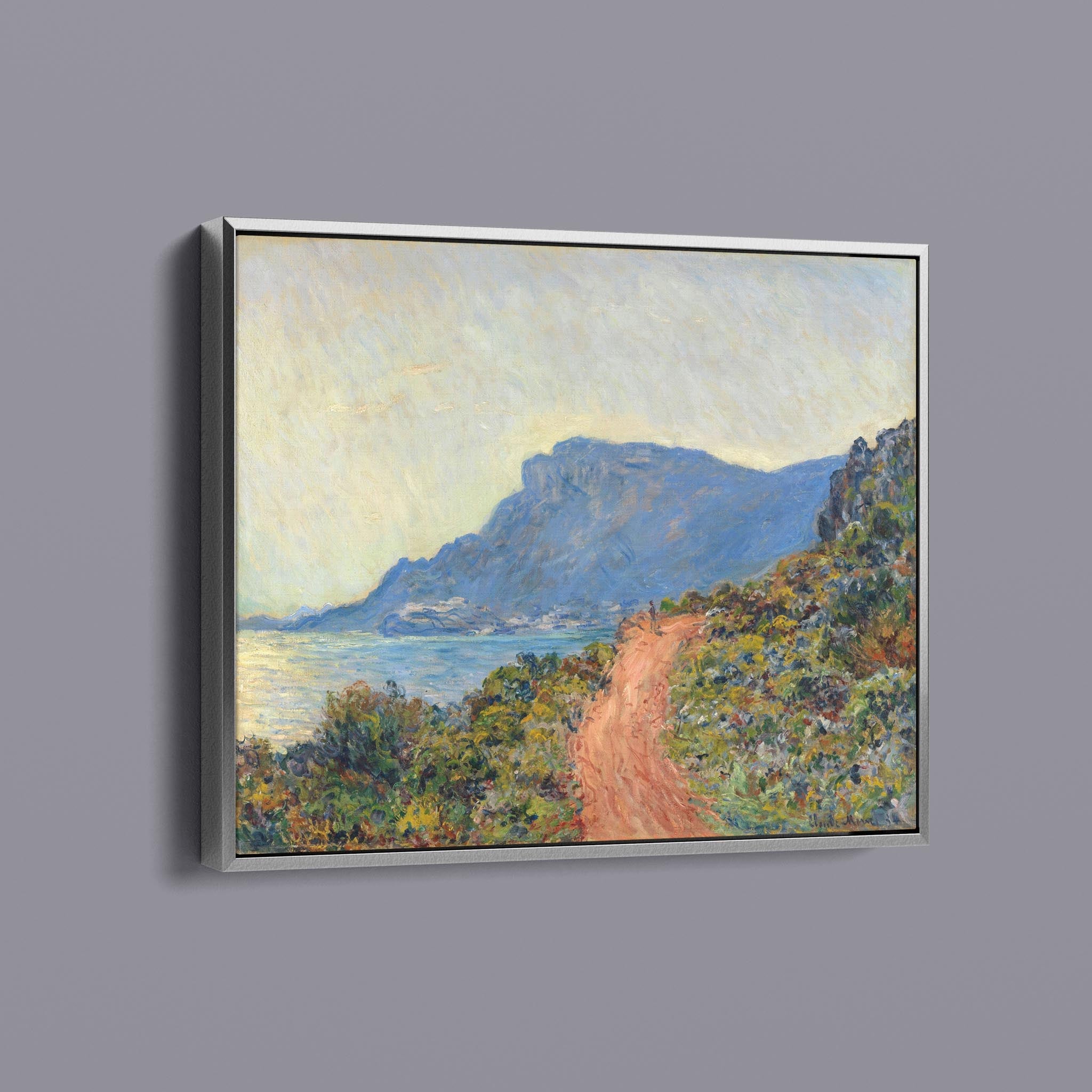 La Corniche Near Monaco by Claude Monet