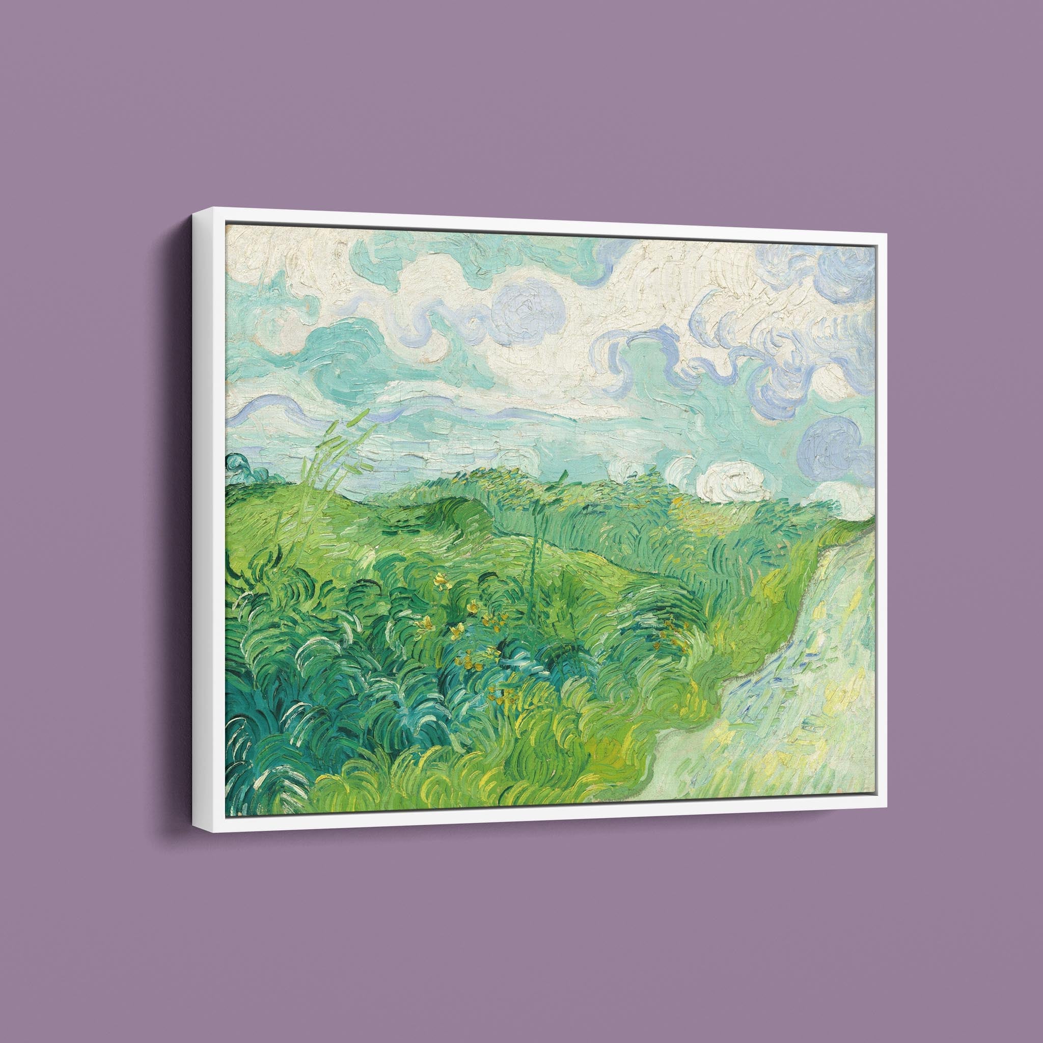 Green Wheat Fields Auvers - Vincent van Gogh