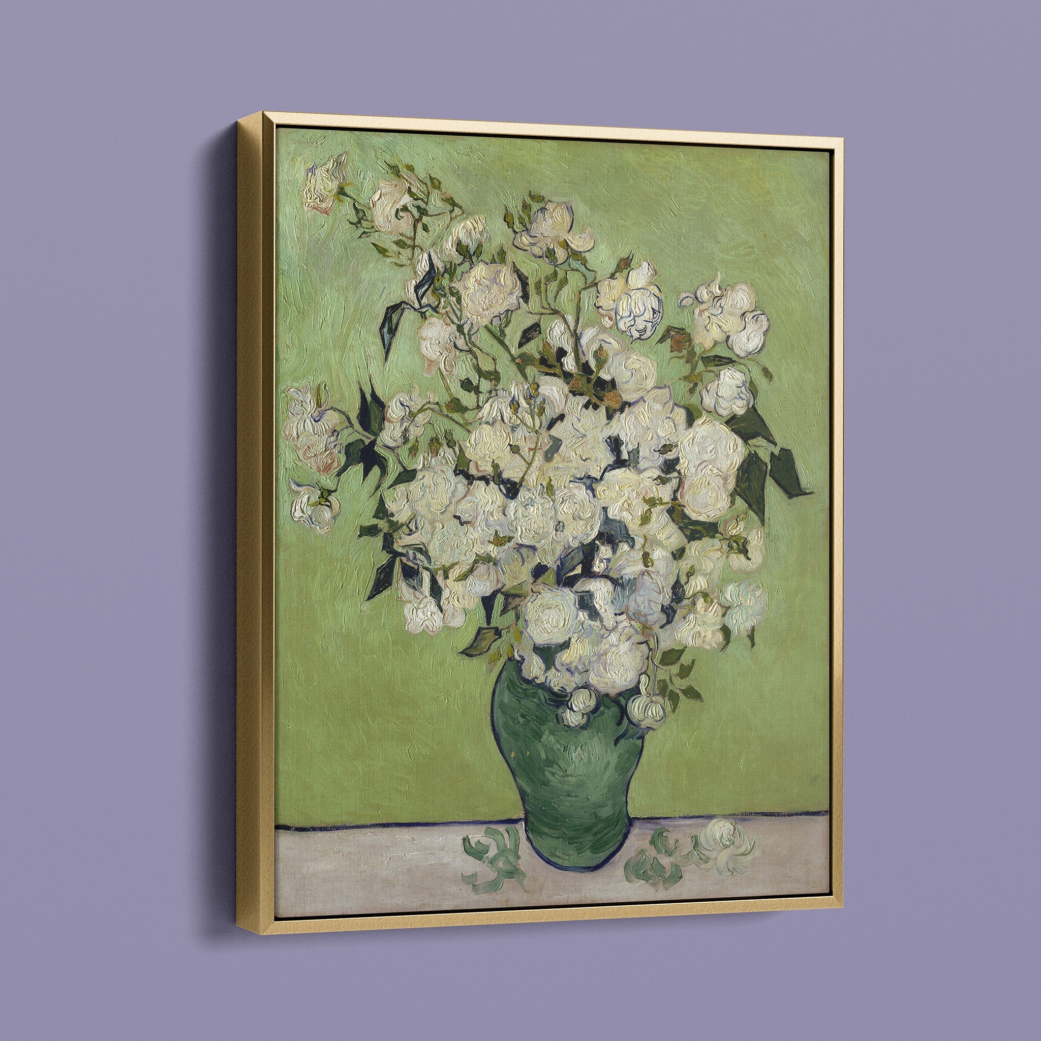 Van Gough Vase of Roses