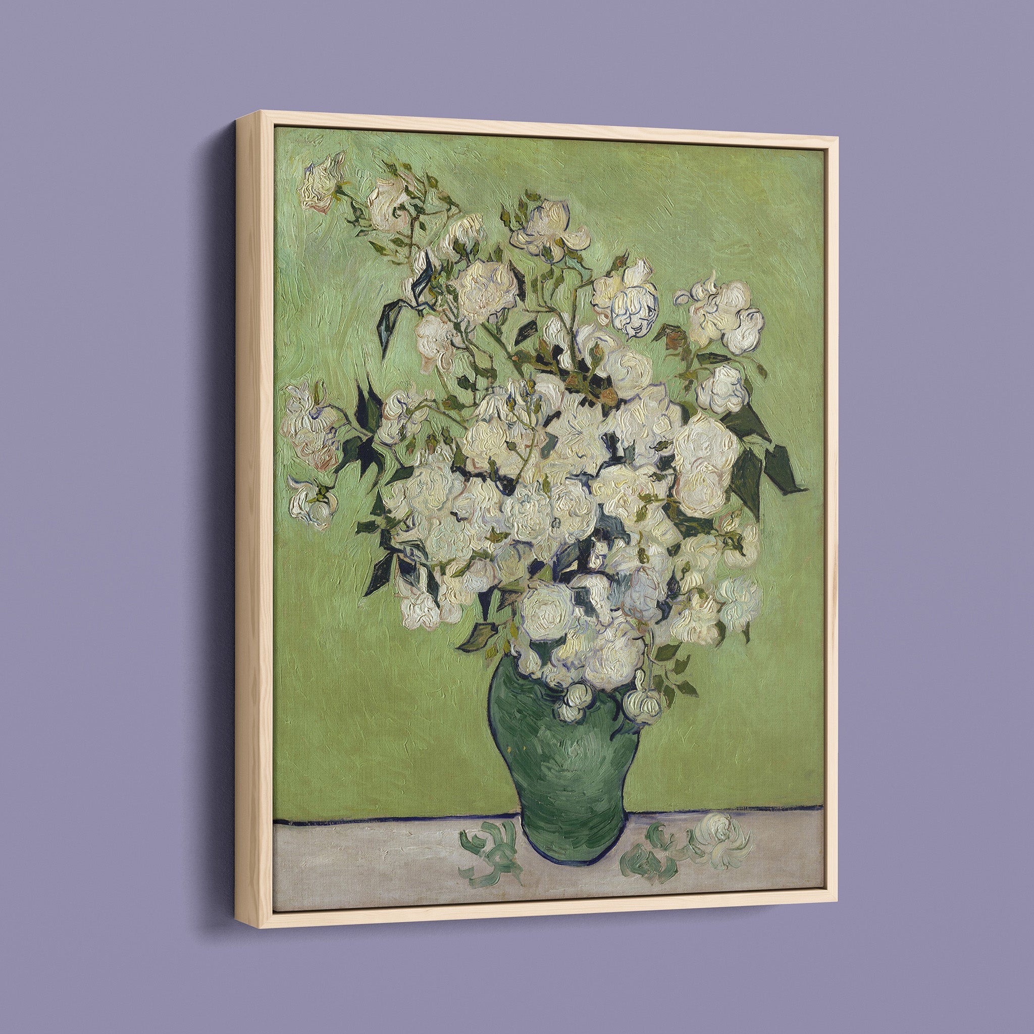 Van Gough Vase of Roses
