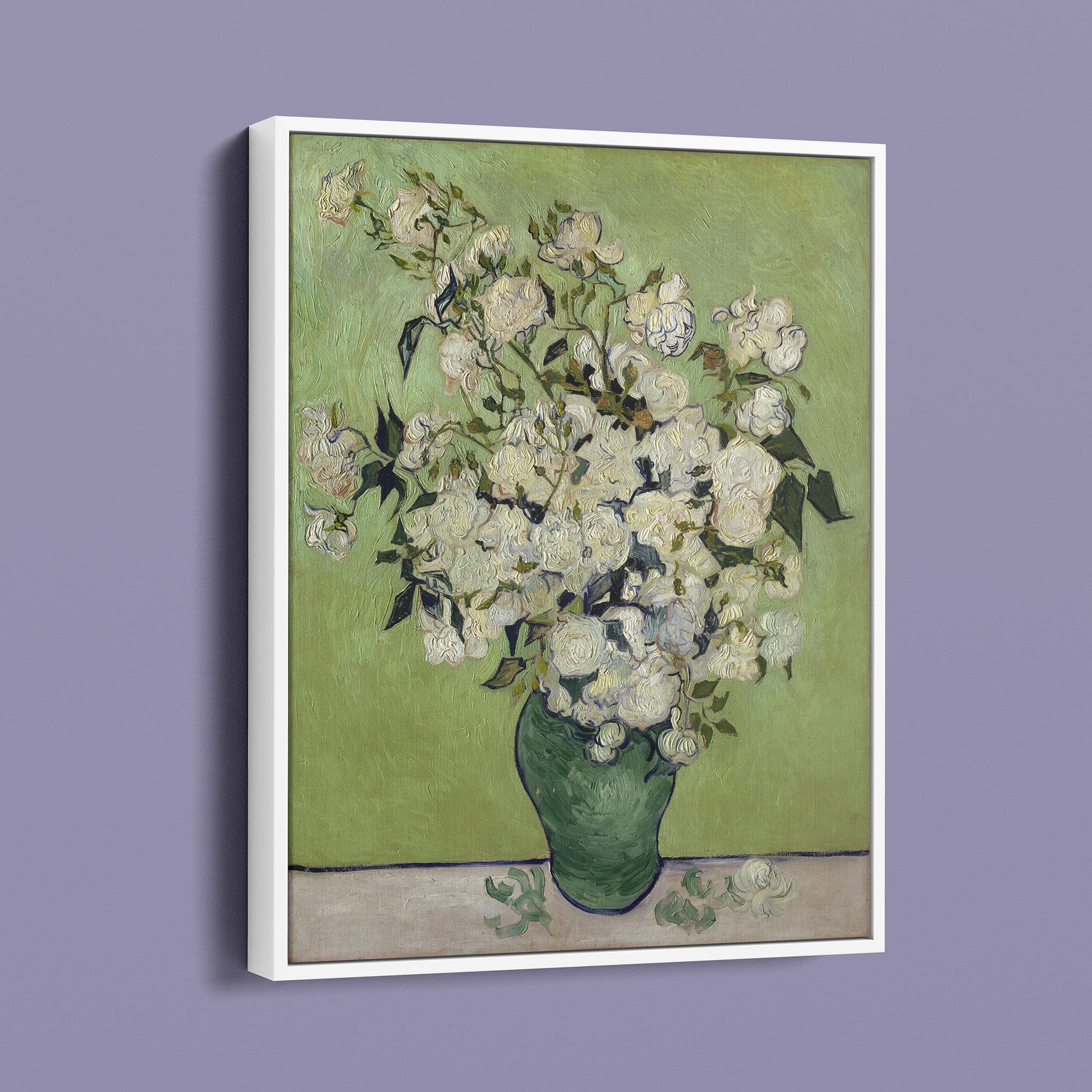 Van Gough Vase of Roses