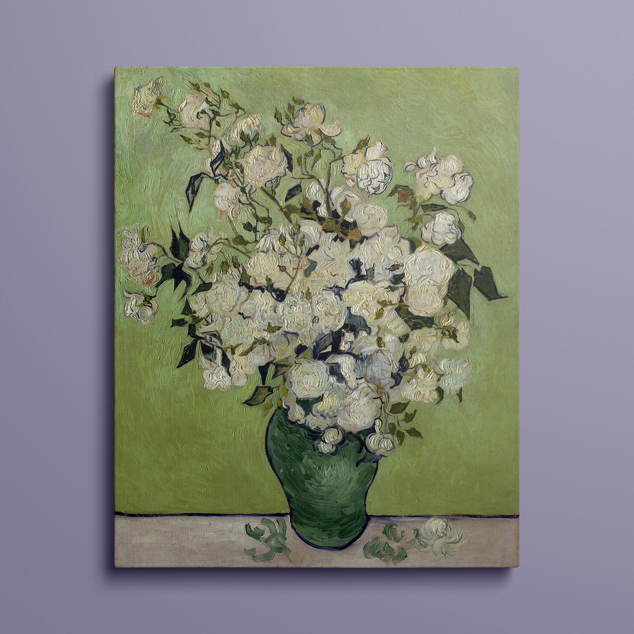 Van Gough Vase of Roses