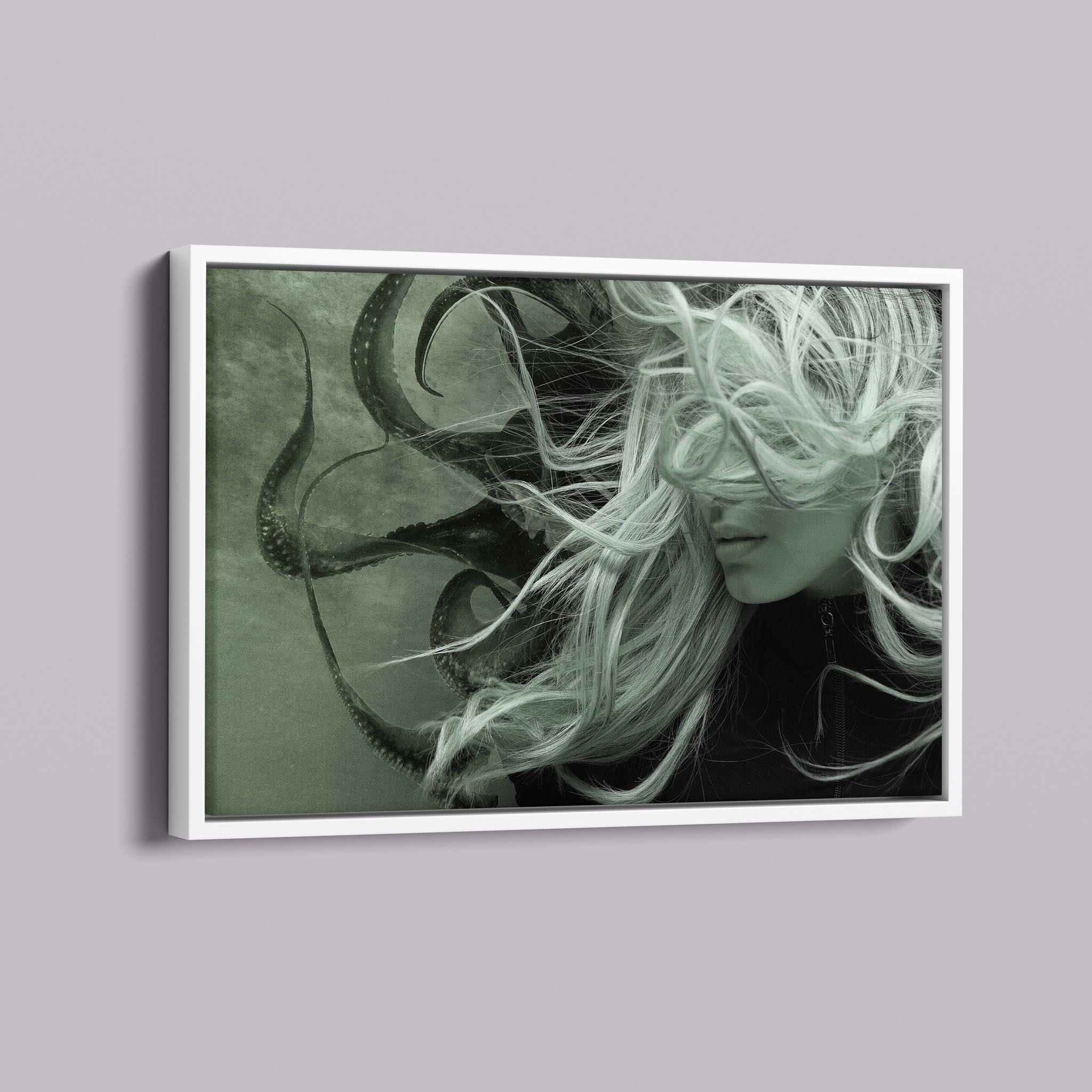 double exposure octopus