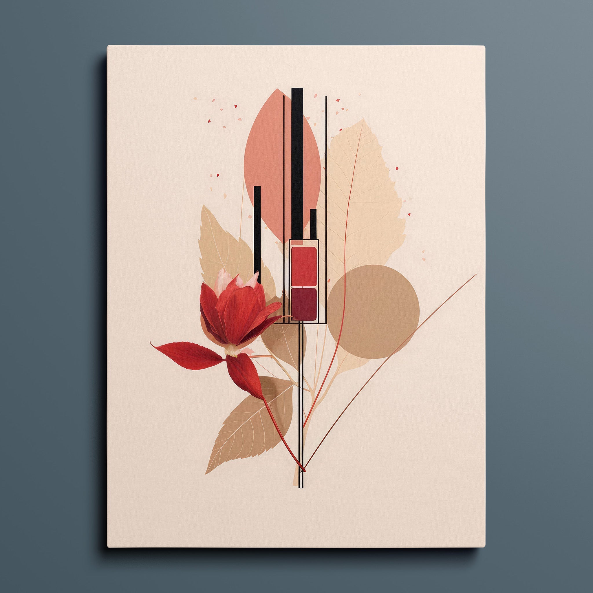 Fashion Illustration - Red Lipstick