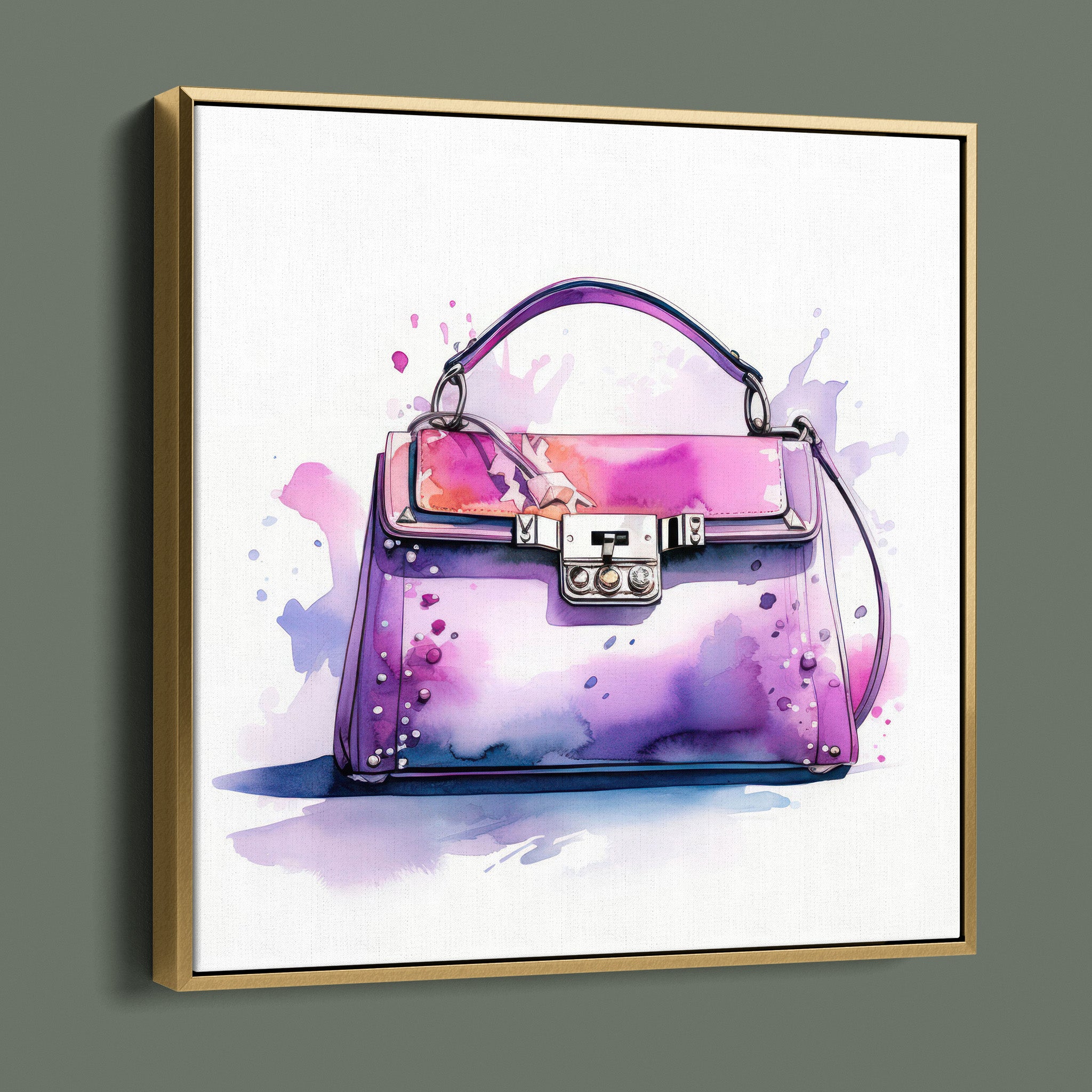 Fashion Illustration Hand Bag