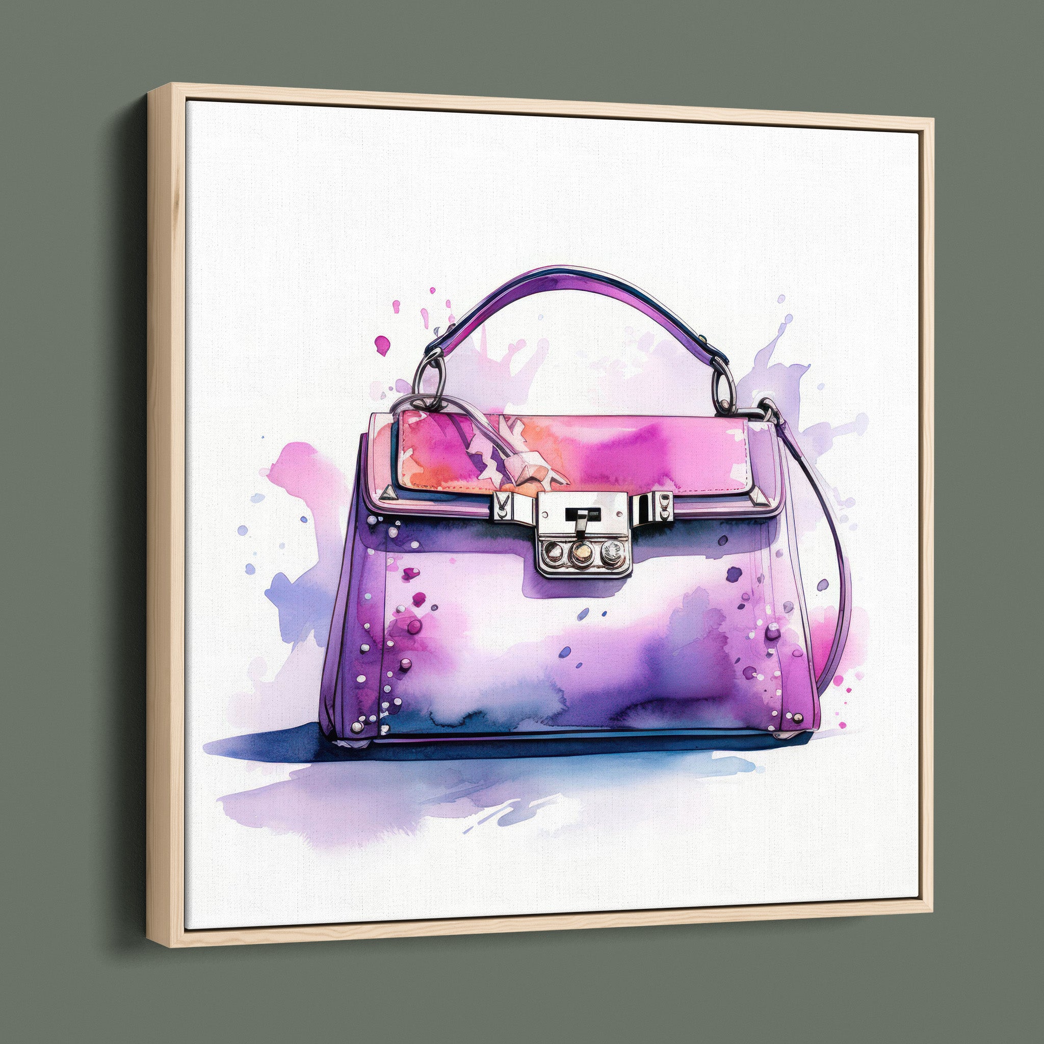 Fashion Illustration Hand Bag