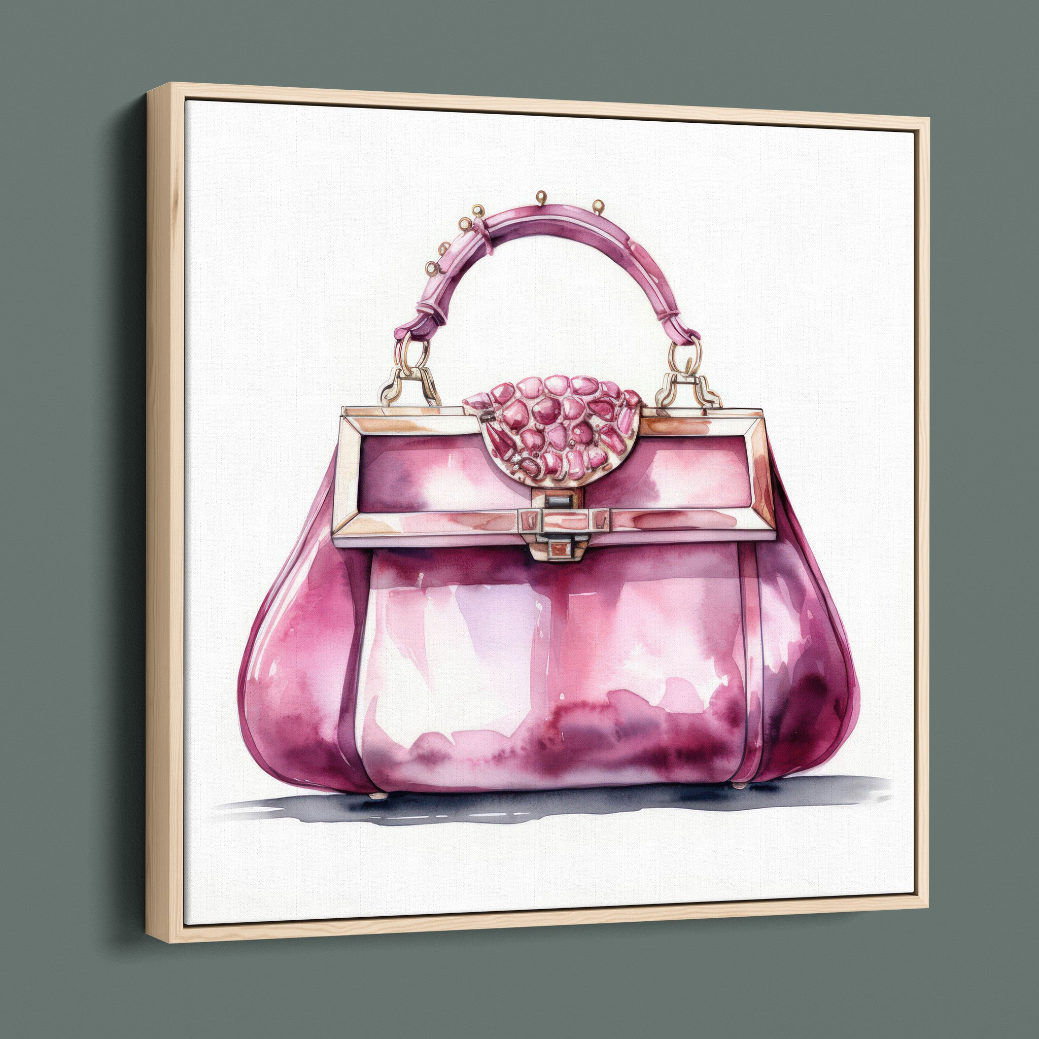 Fashion Illustration Hand Bag