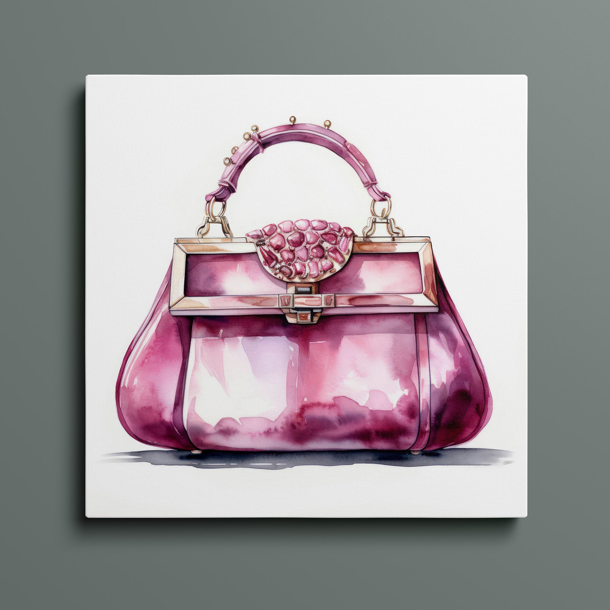 Fashion Illustration Hand Bag