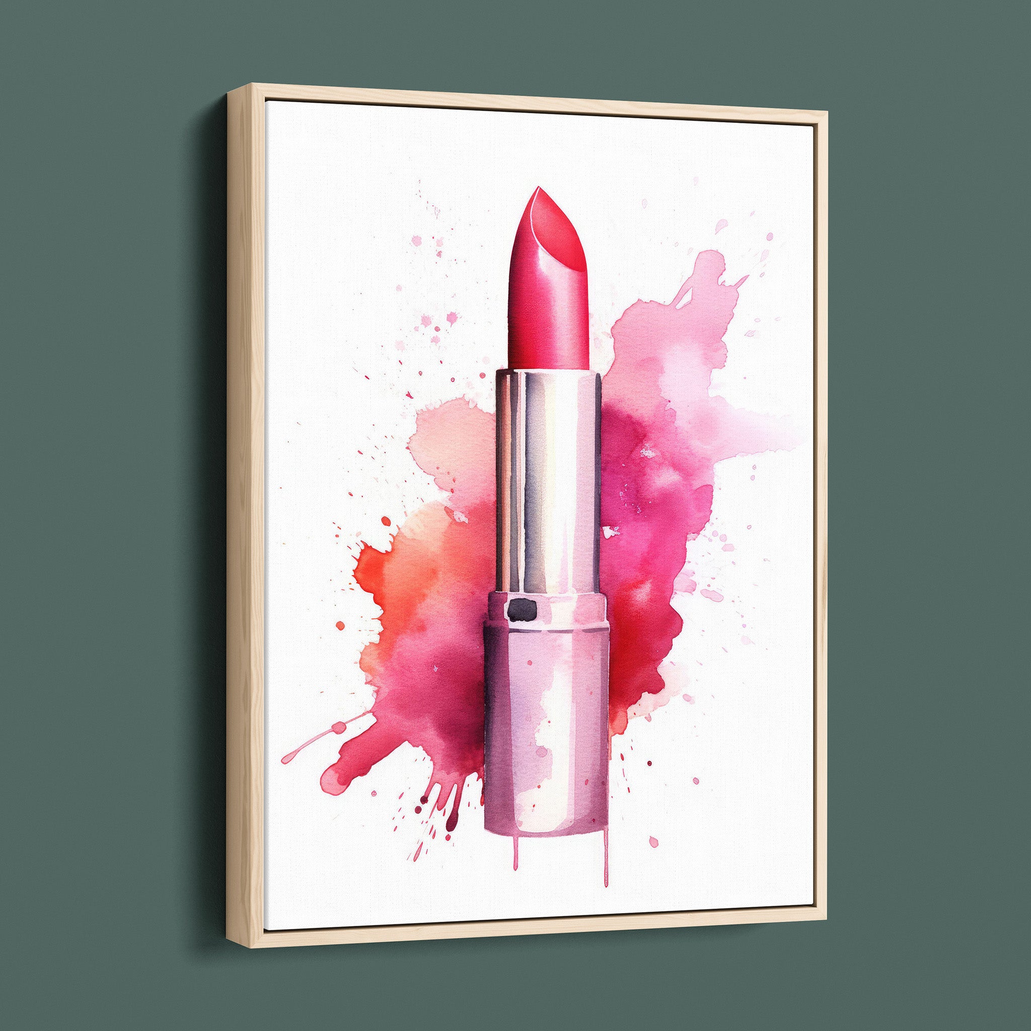 Fasion Watercolor Pink Lipstick
