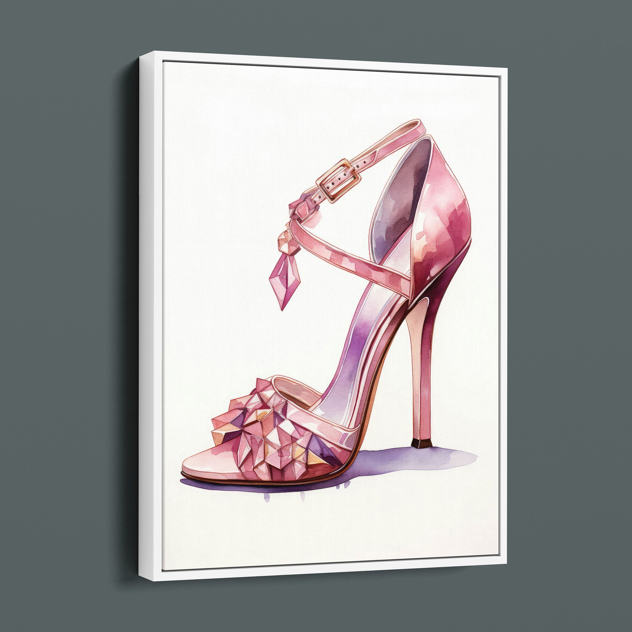 Fasion Watercolor Stiletto - Jewel