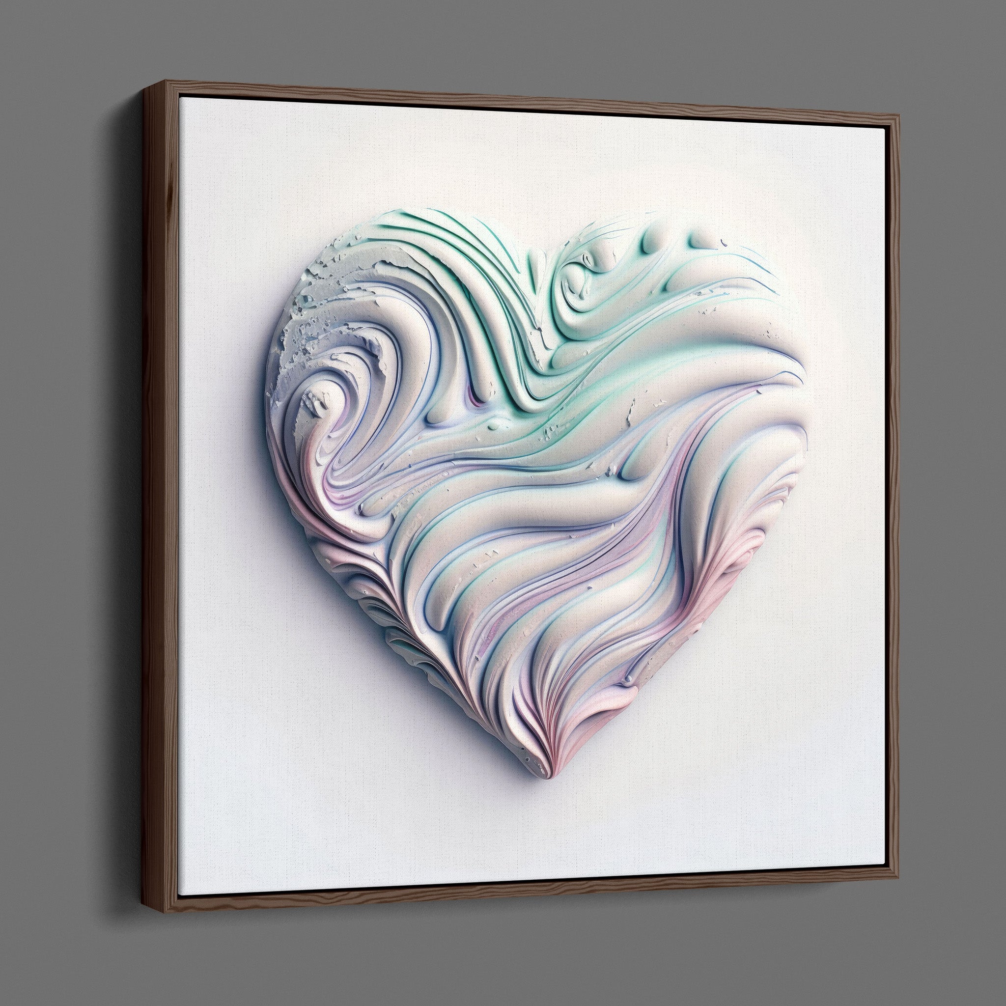 Frosted heart