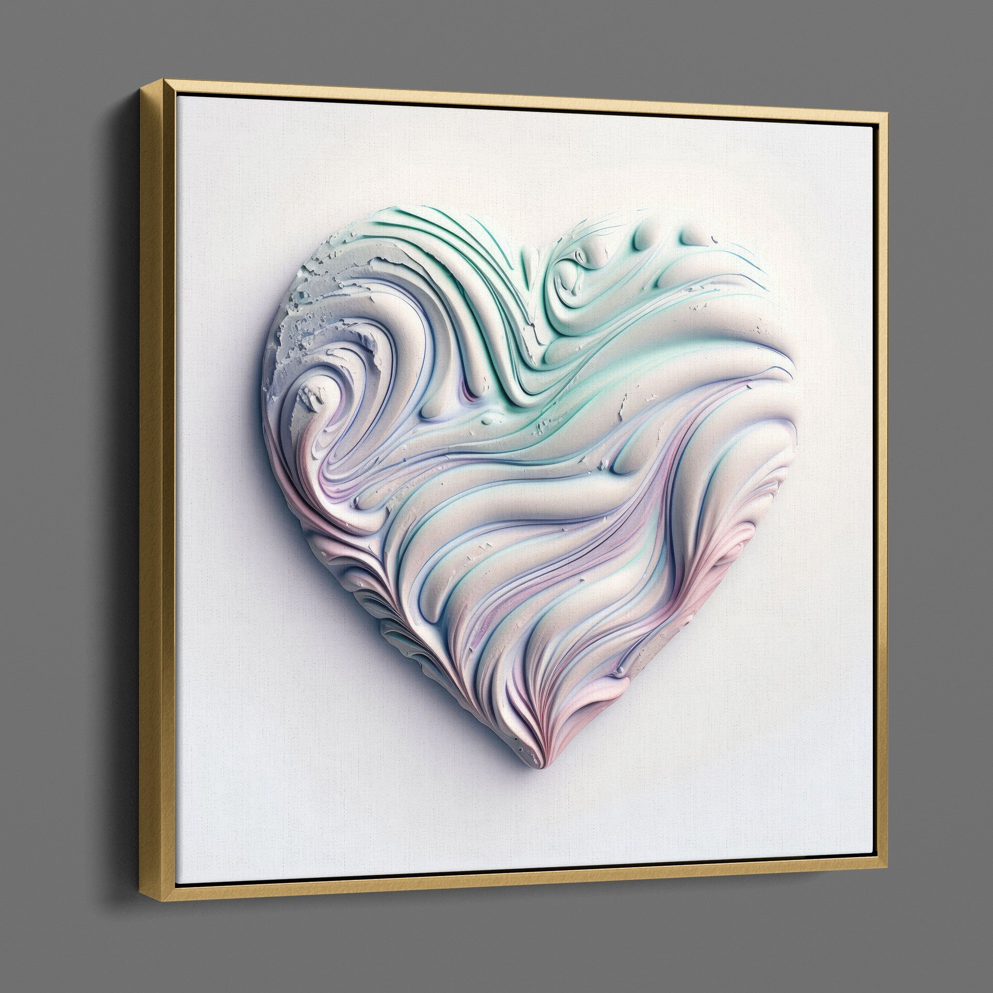 Frosted heart