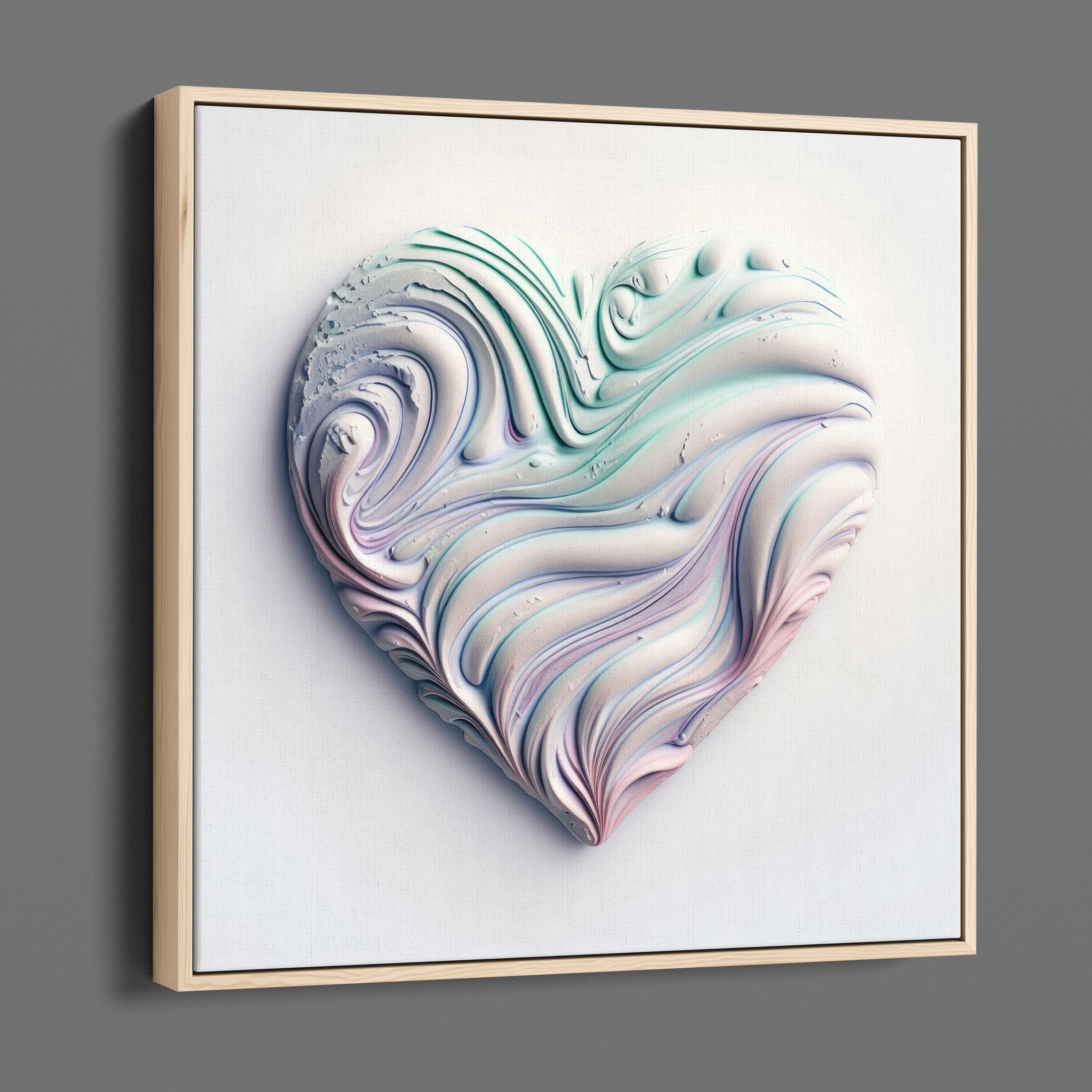 Frosted heart