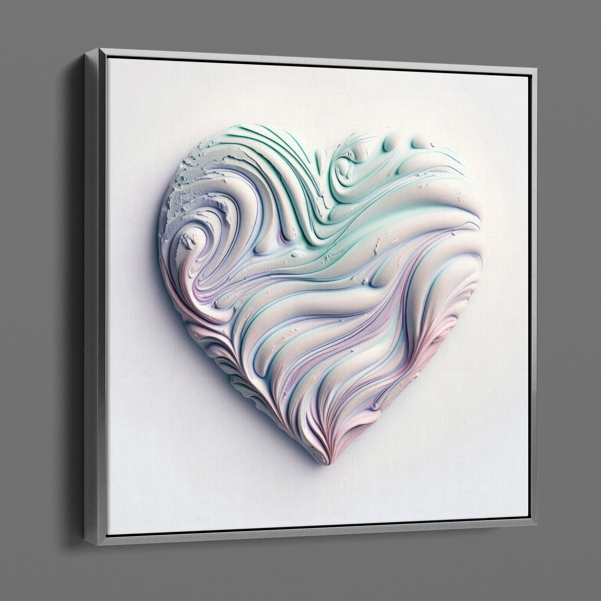 Frosted heart