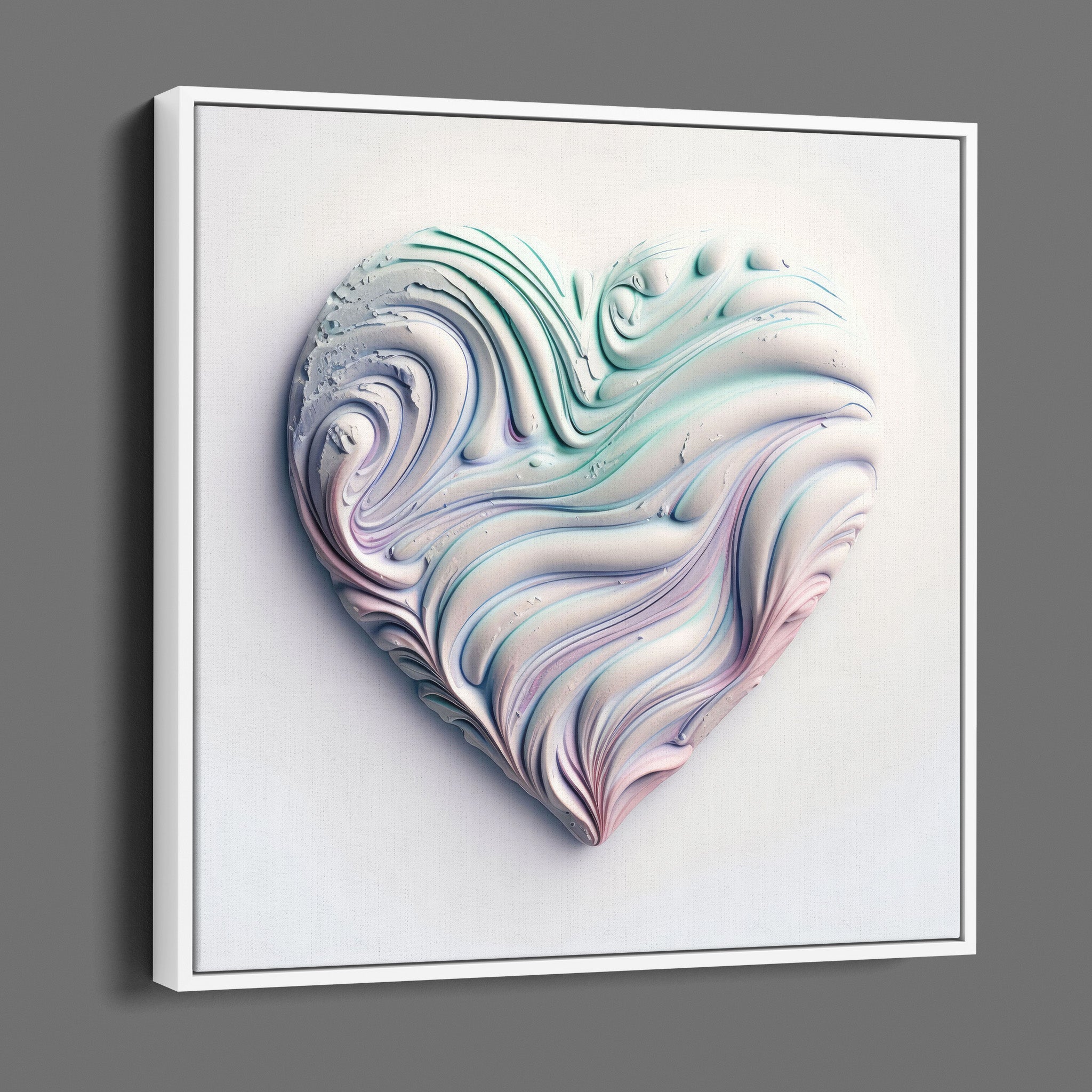 Frosted heart