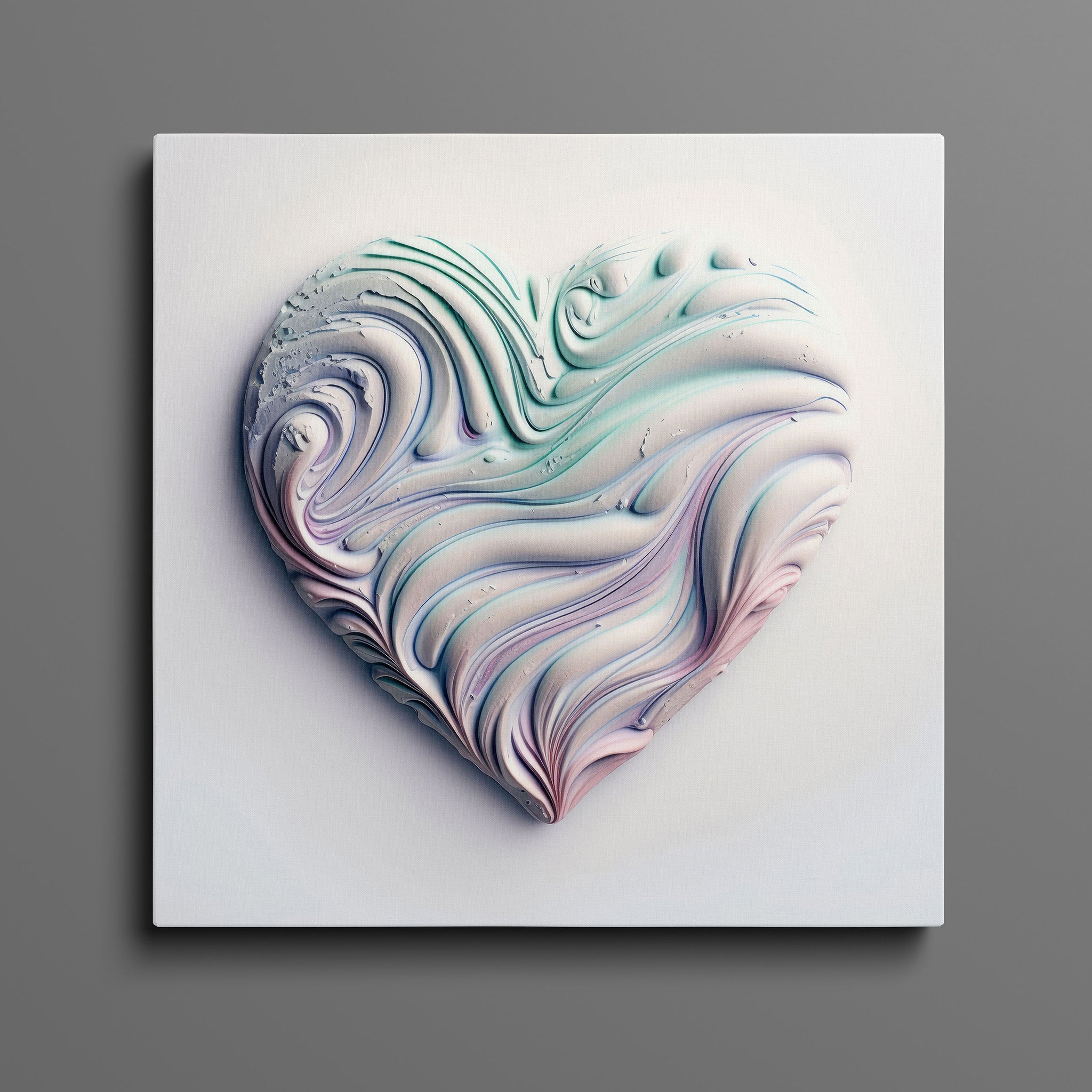 Frosted heart