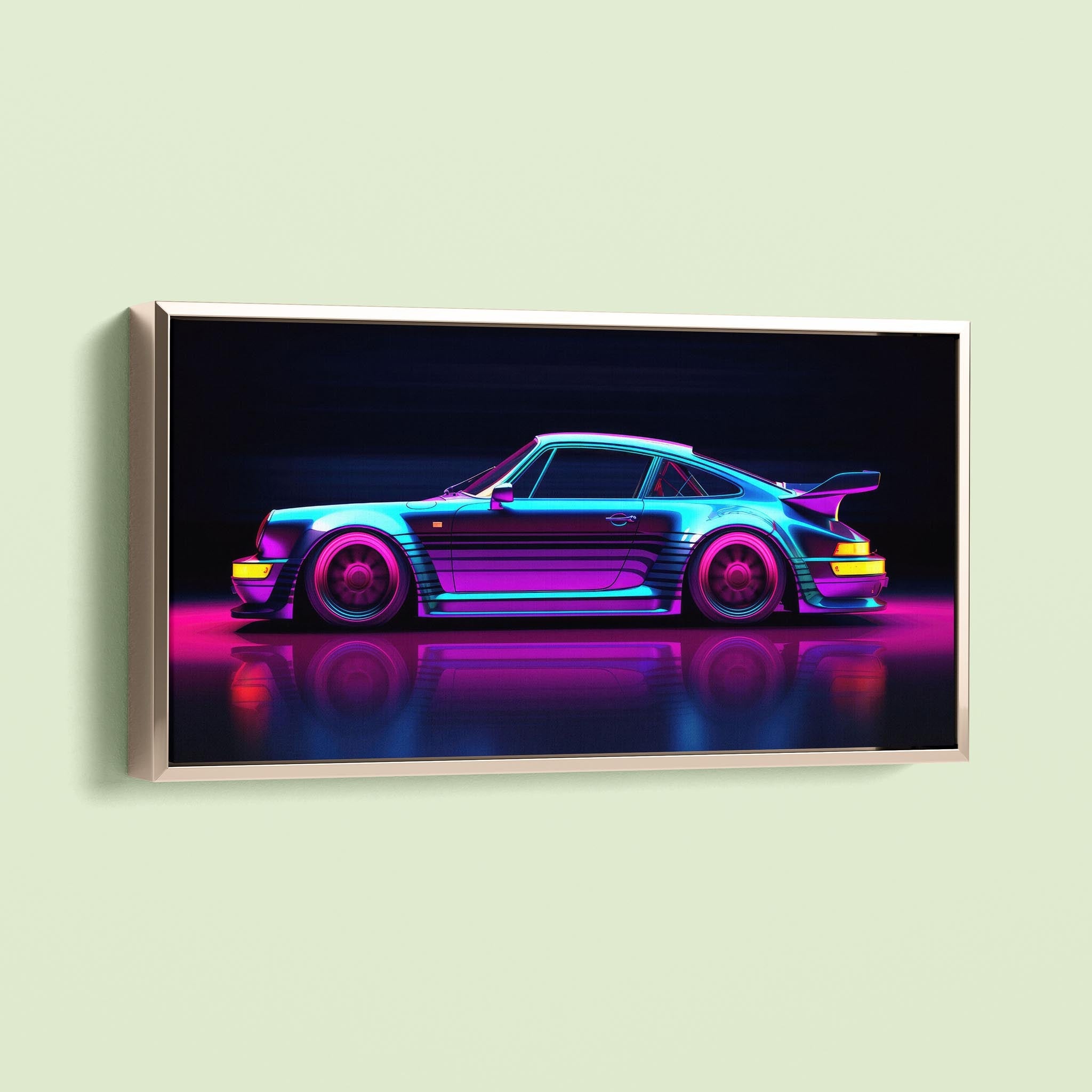 Vapor Wave Custom Porsche